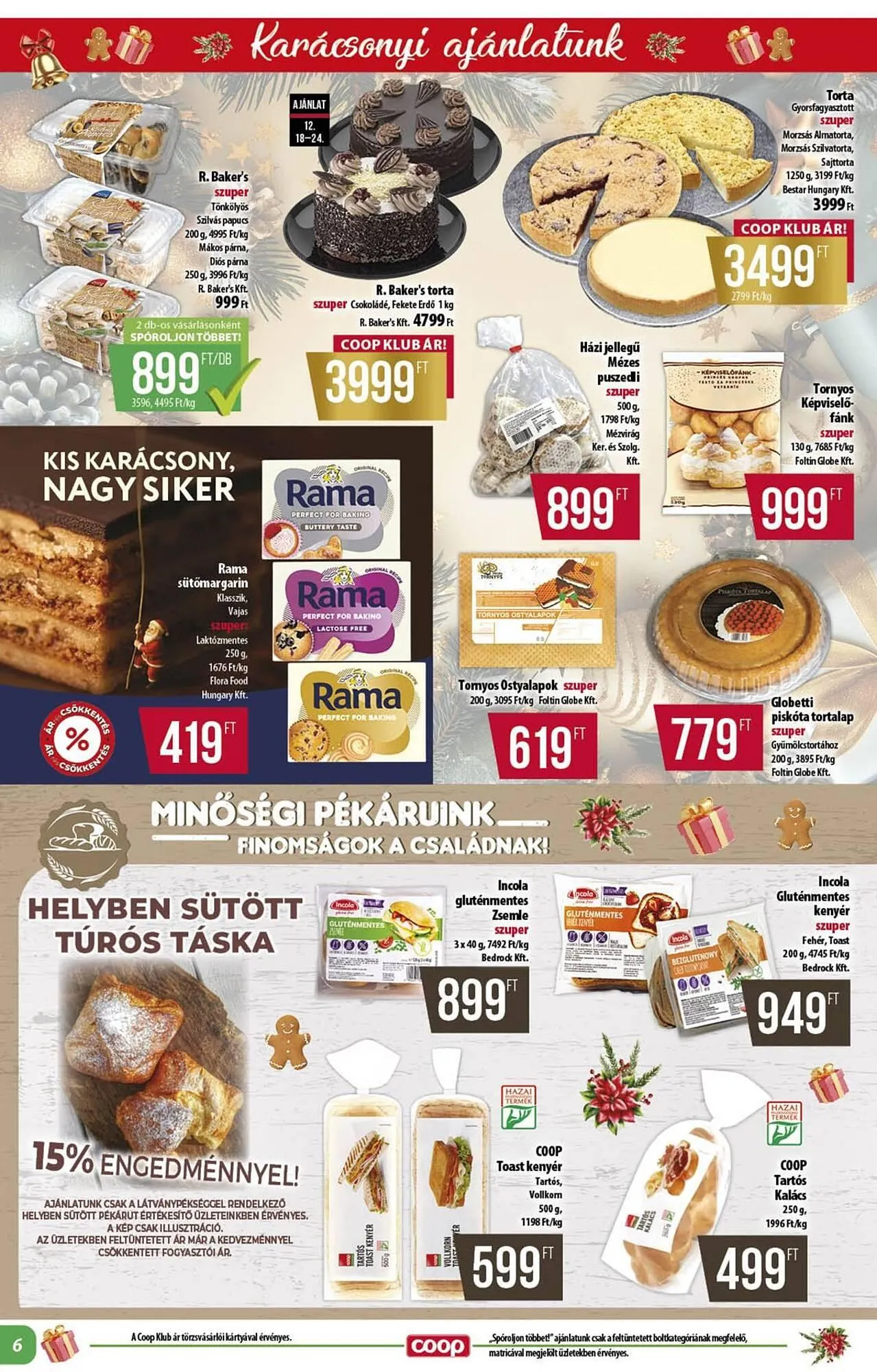 Katalógus Coop akciós újság december 18.-tól december 31.-ig 2025. - Oldal 6