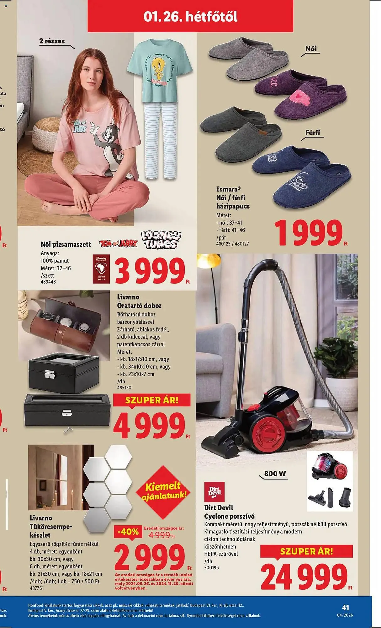 Katalógus Lidl akciós újság január 22.-tól január 28.-ig 2026. - Oldal 41