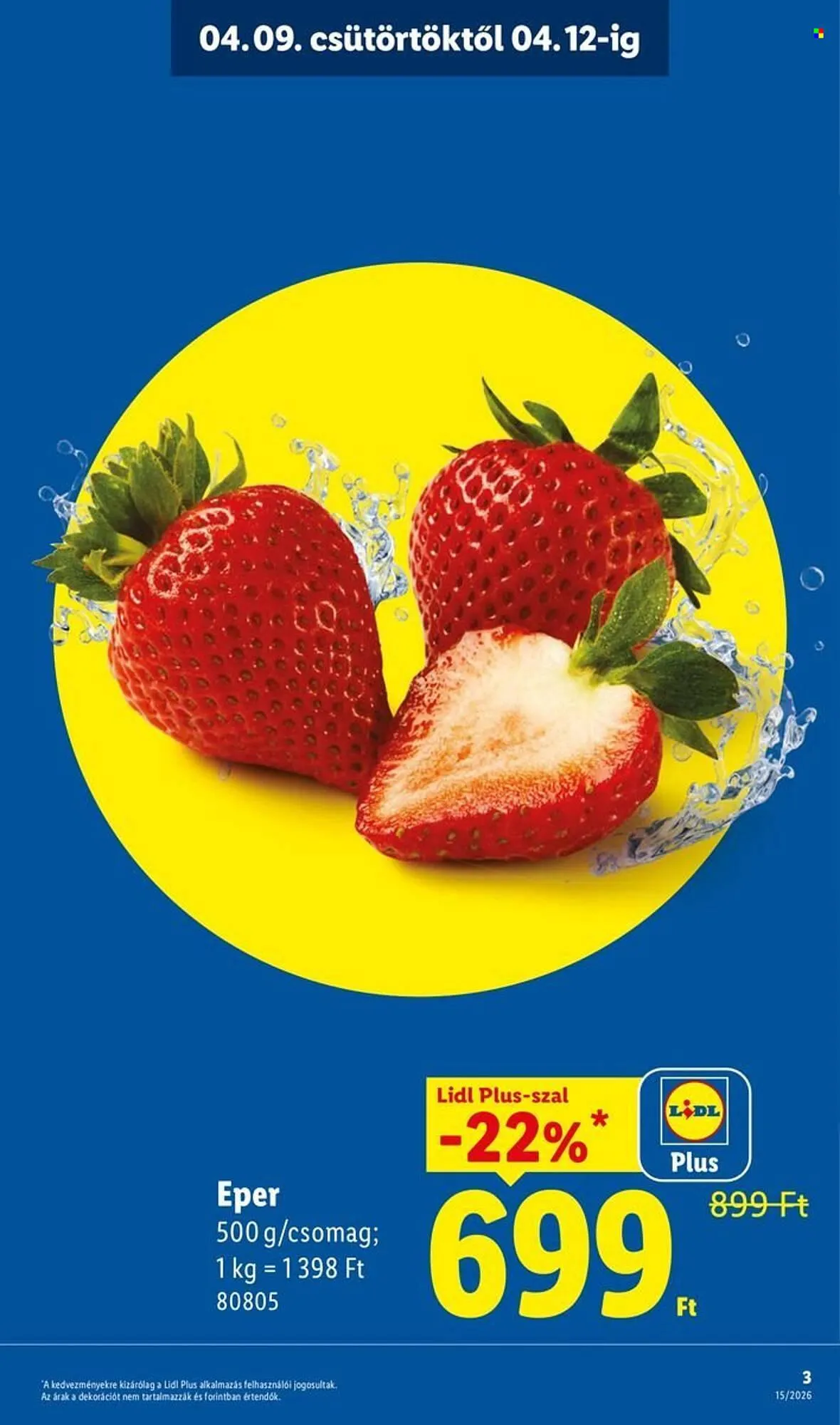 Katalógus Lidl akciós újság április 9.-tól április 15.-ig 2026. - Oldal 3