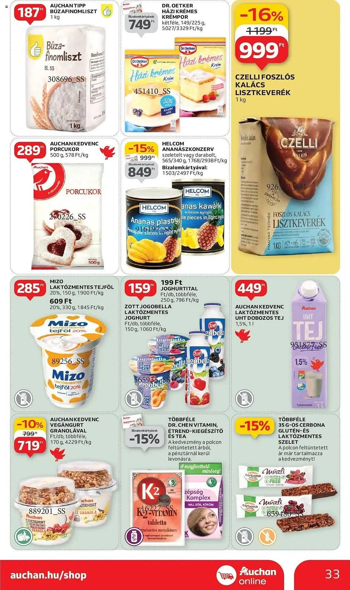 Katalógus Auchan akciós újság április 10.-tól április 16.-ig 2025. - Oldal 33