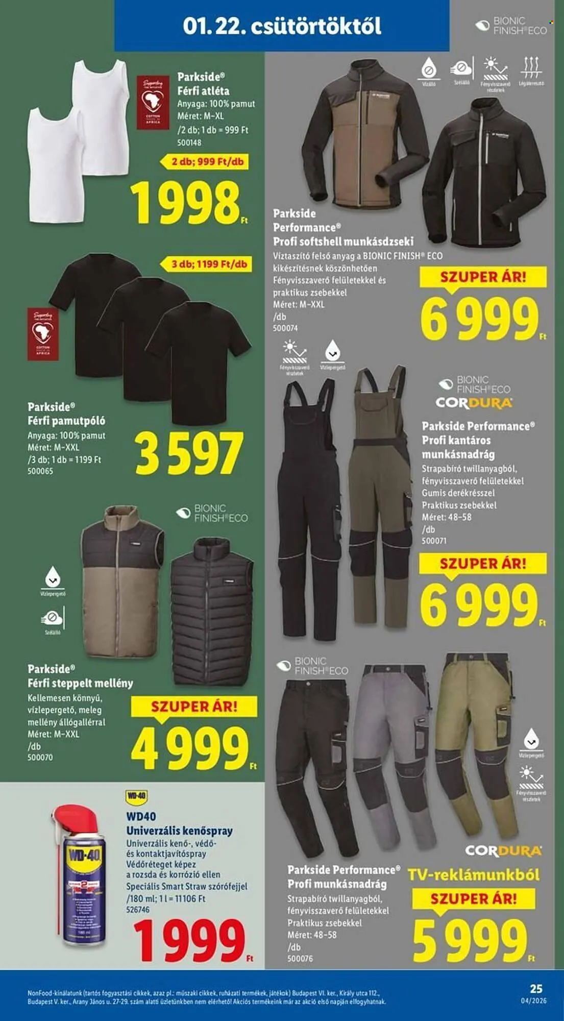 Katalógus Lidl akciós újság január 22.-tól január 28.-ig 2026. - Oldal 25