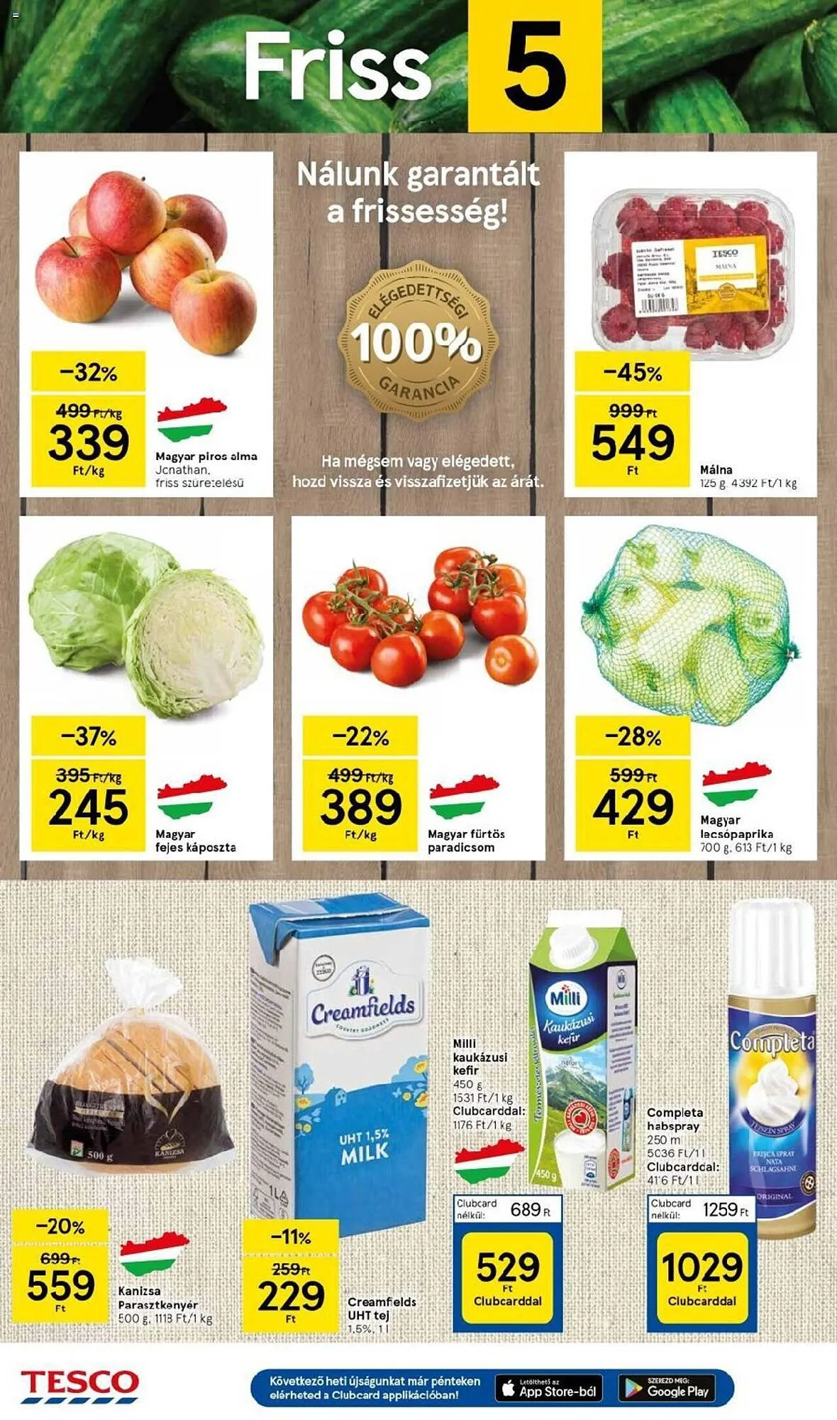 Katalógus Tesco Szupermarket akciós újság szeptember 21.-tól szeptember 27.-ig 2023. - Oldal 4