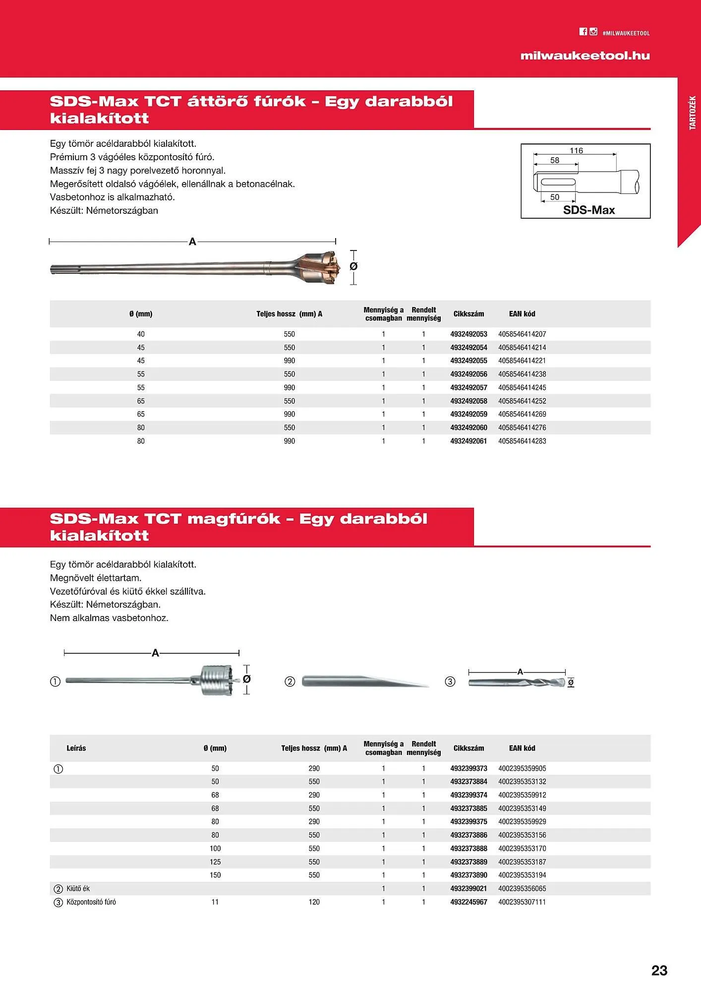 Katalógus Milwaukee akciós újság szeptember 16.-tól december 31.-ig 2025. - Oldal 23