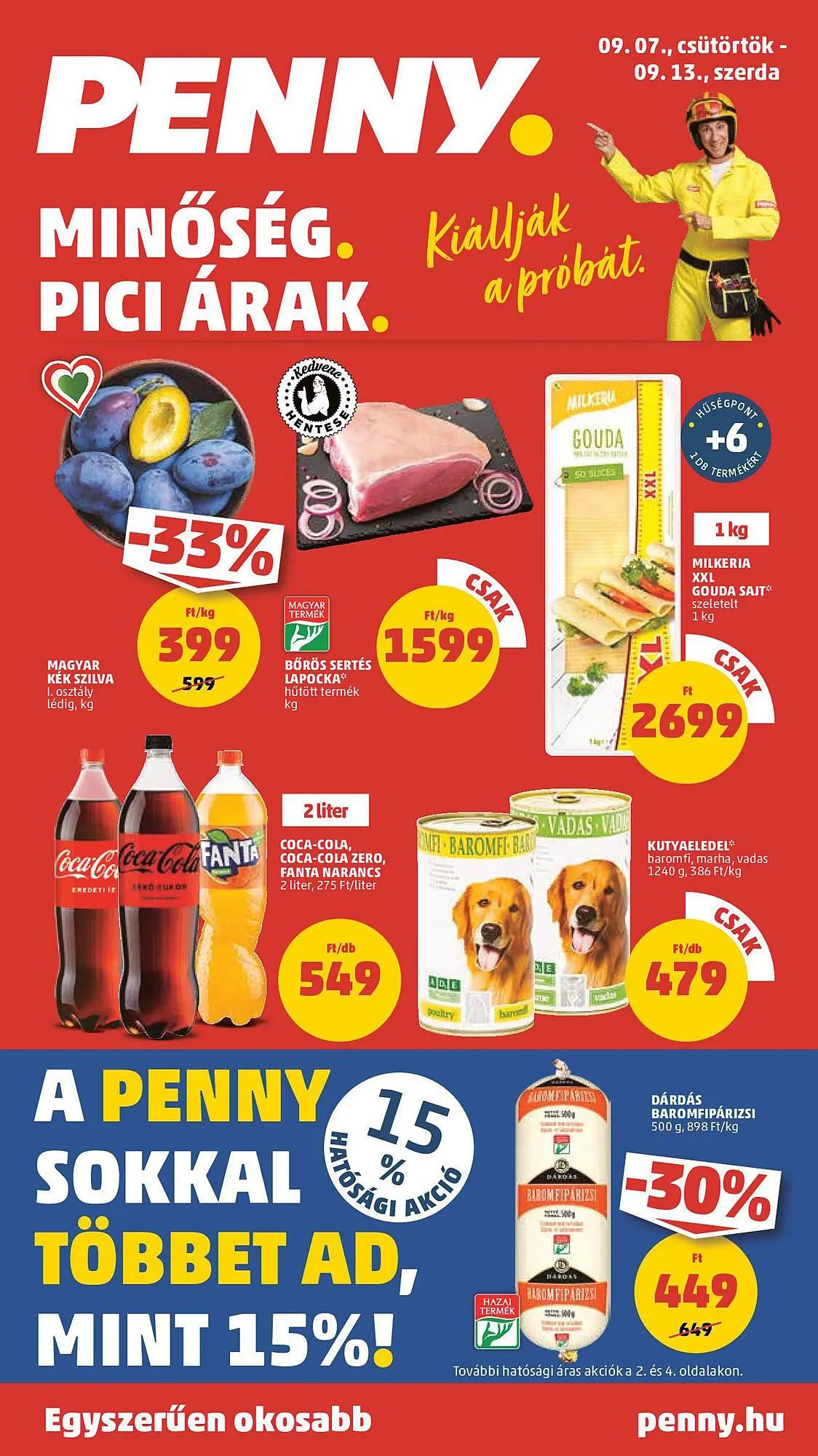 Katalógus PENNY akciós újság szeptember 7.-tól szeptember 13.-ig 2023. - Oldal 1