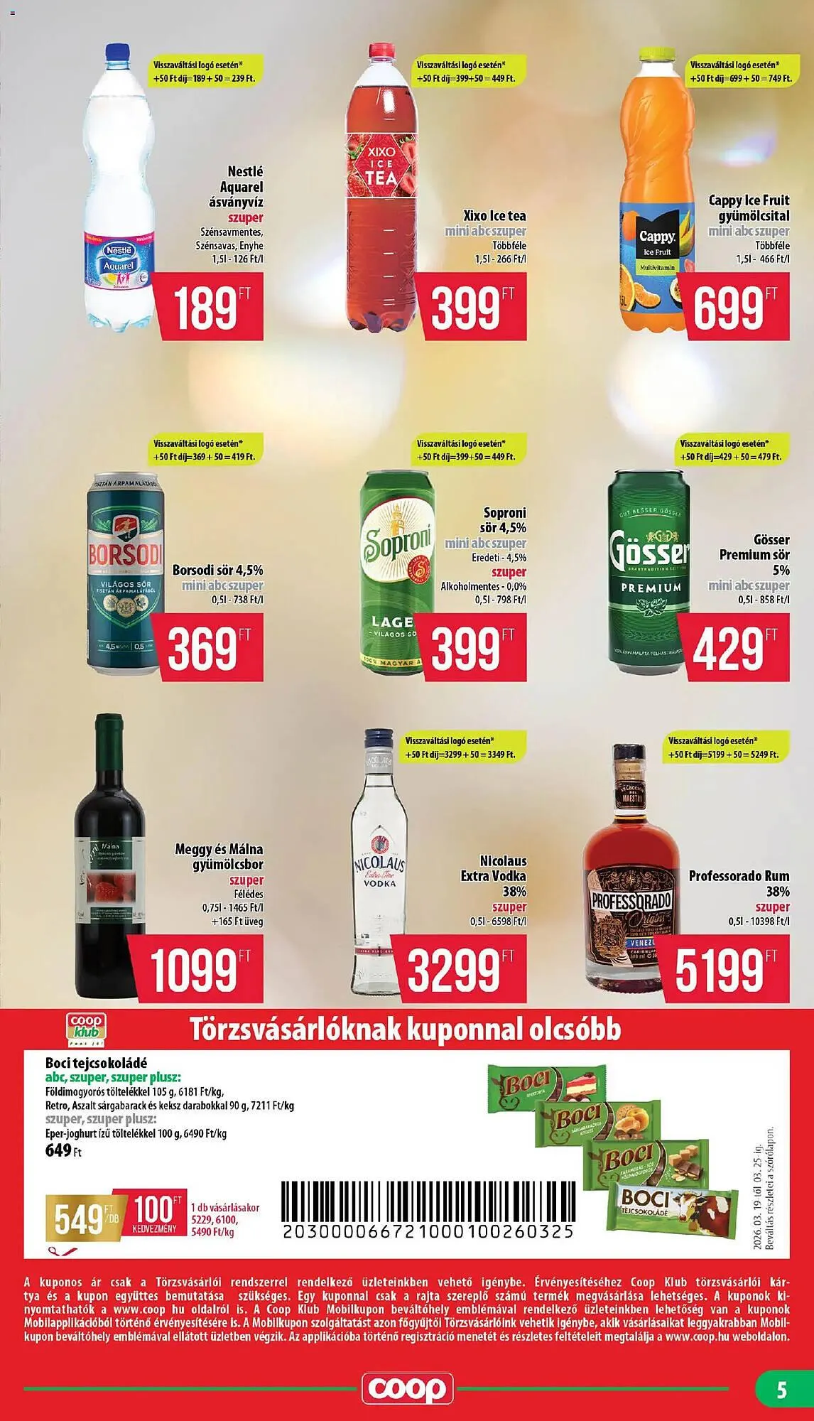 Katalógus Coop akciós újság március 19.-tól március 25.-ig 2026. - Oldal 5