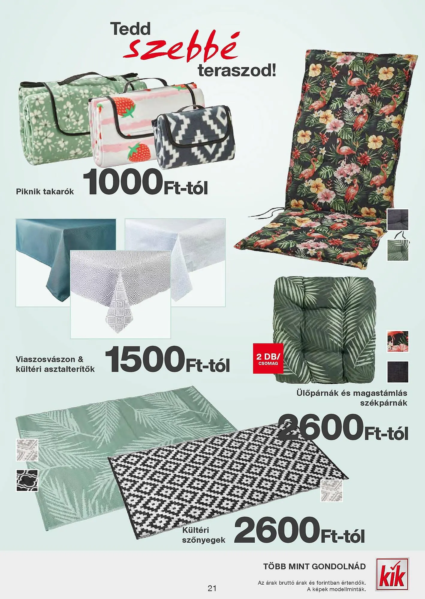 Katalógus Kik akciós újság március 28.-tól április 6.-ig 2025. - Oldal 21