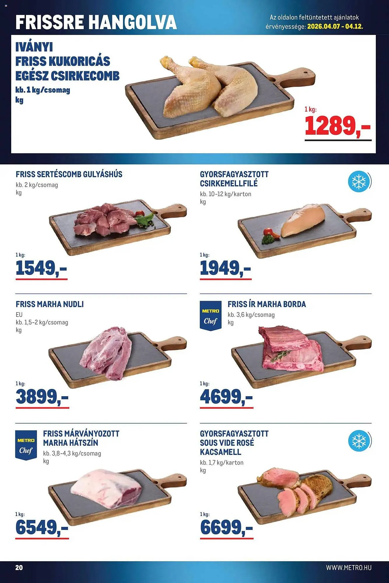Katalógus Metro akciós újság április 7.-tól április 30.-ig 2026. - Oldal 20