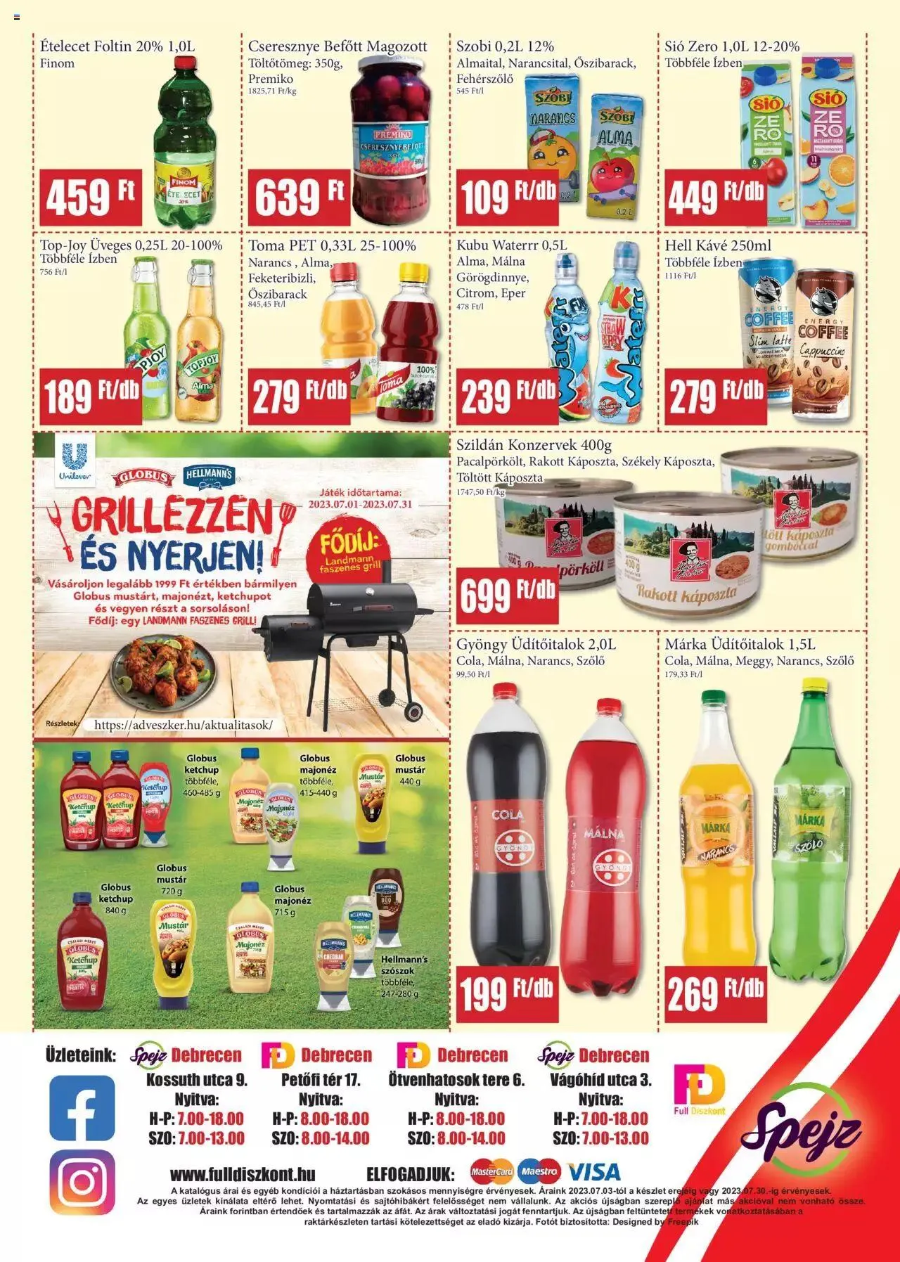 Katalógus FullDiszkont akciós újság július 3.-tól július 30.-ig 2023. - Oldal 4