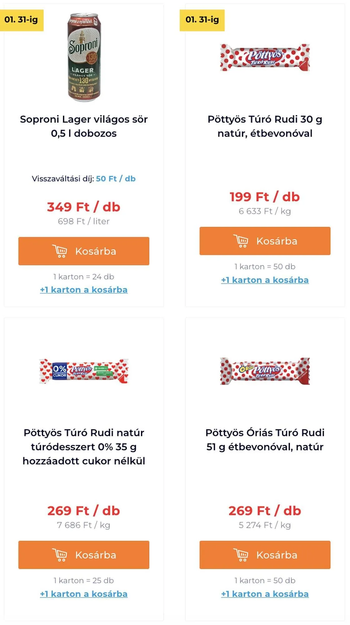 Katalógus GRoby akciós újság január 12.-tól február 1.-ig 2026. - Oldal 3