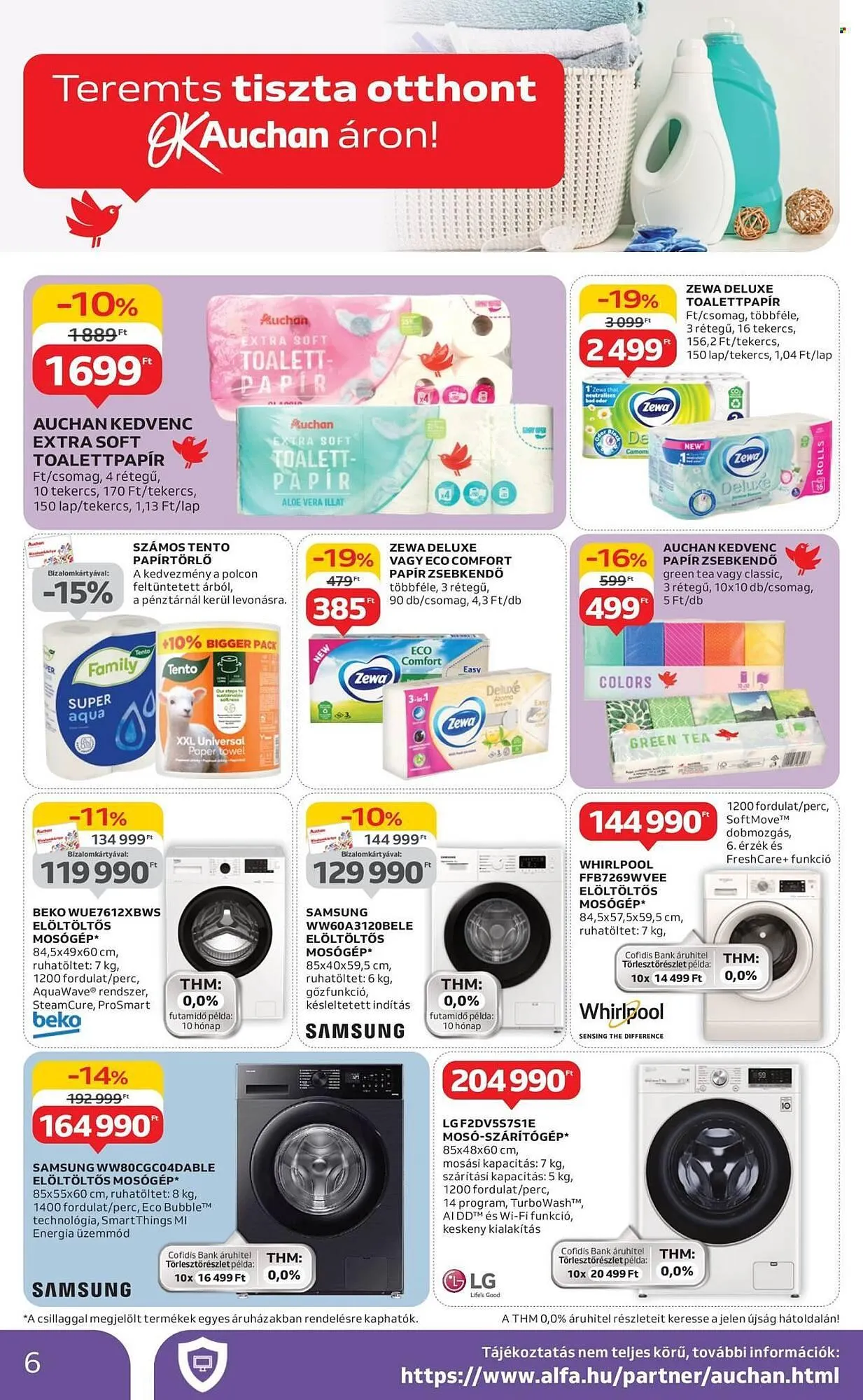 Katalógus Auchan akciós újság június 5.-tól június 18.-ig 2025. - Oldal 6