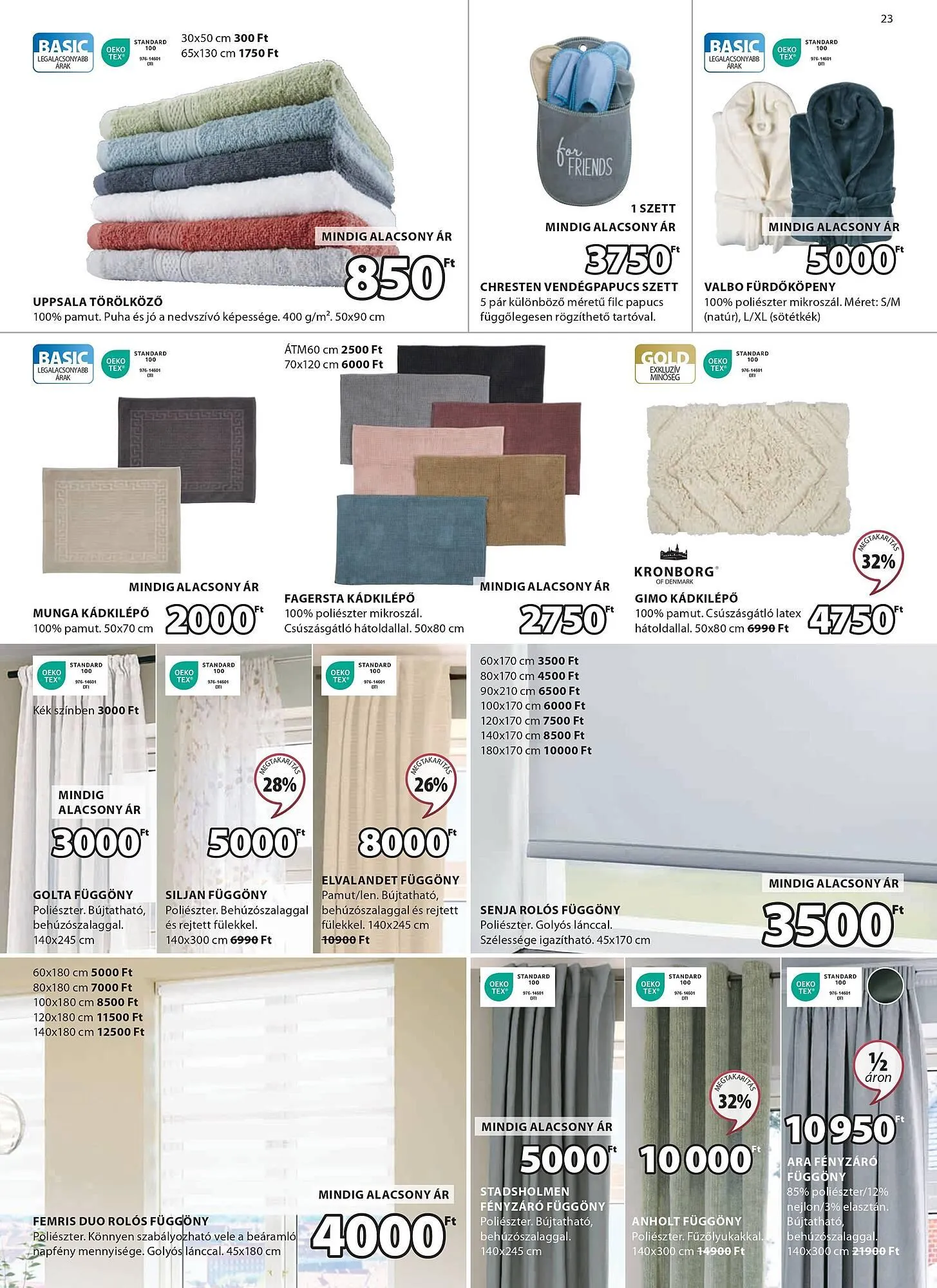 Katalógus JYSK akciós újság október 24.-tól december 1.-ig 2024. - Oldal 23