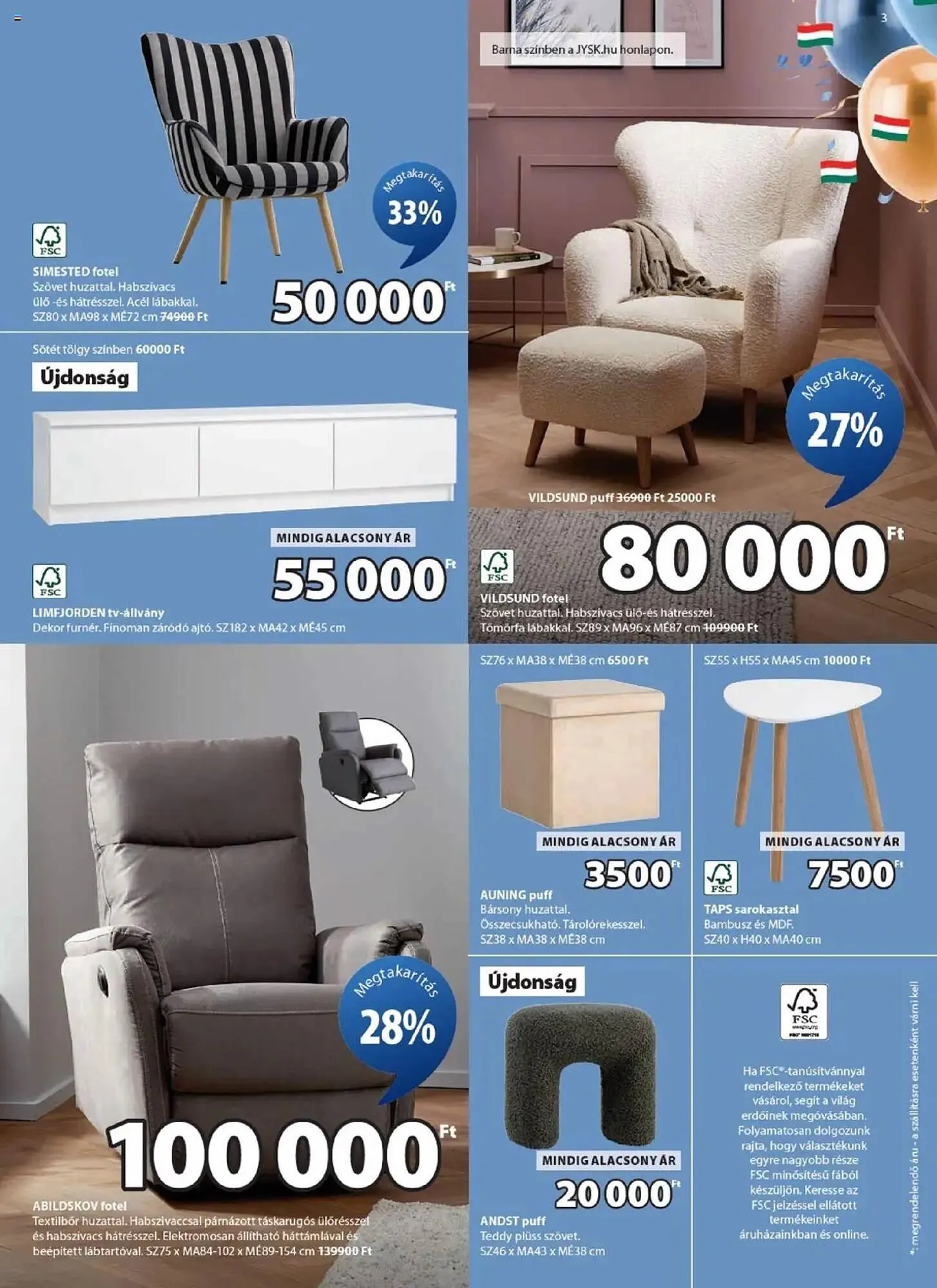 Katalógus JYSK akciós újság szeptember 10.-tól október 14.-ig 2025. - Oldal 3