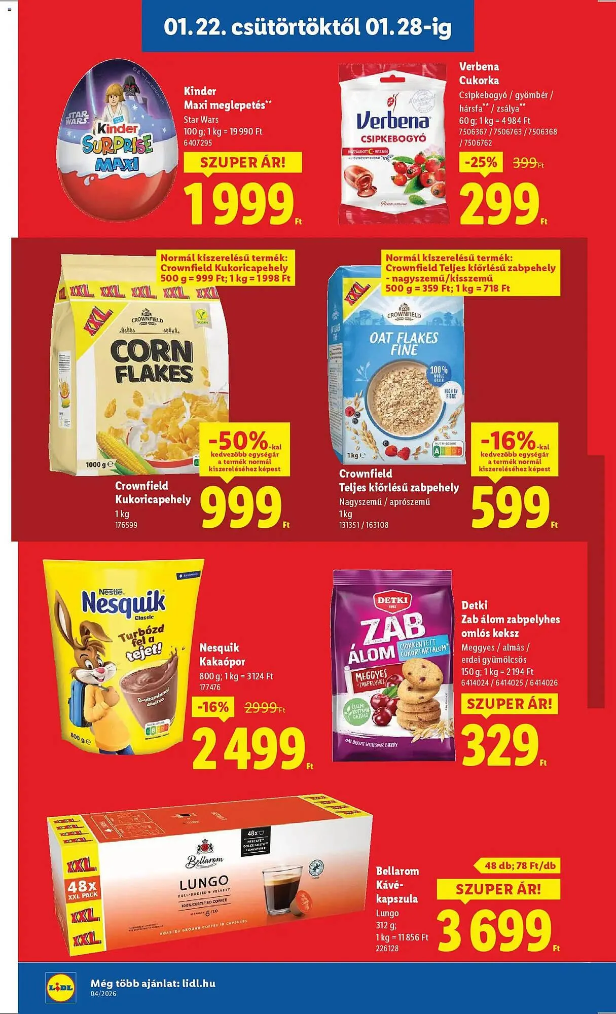 Katalógus Lidl akciós újság január 22.-tól január 28.-ig 2026. - Oldal 14