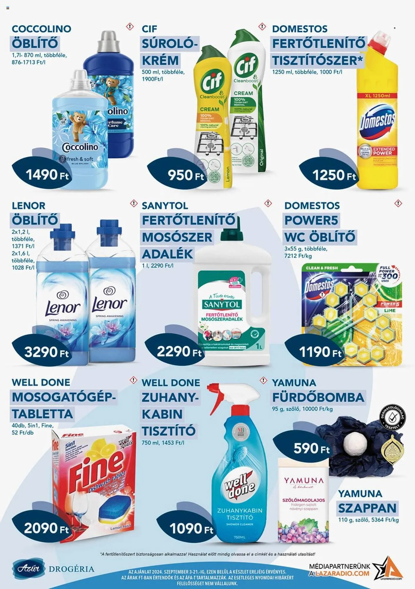 Katalógus Azúr akciós újság szeptember 3.-tól szeptember 21.-ig 2024. - Oldal 2