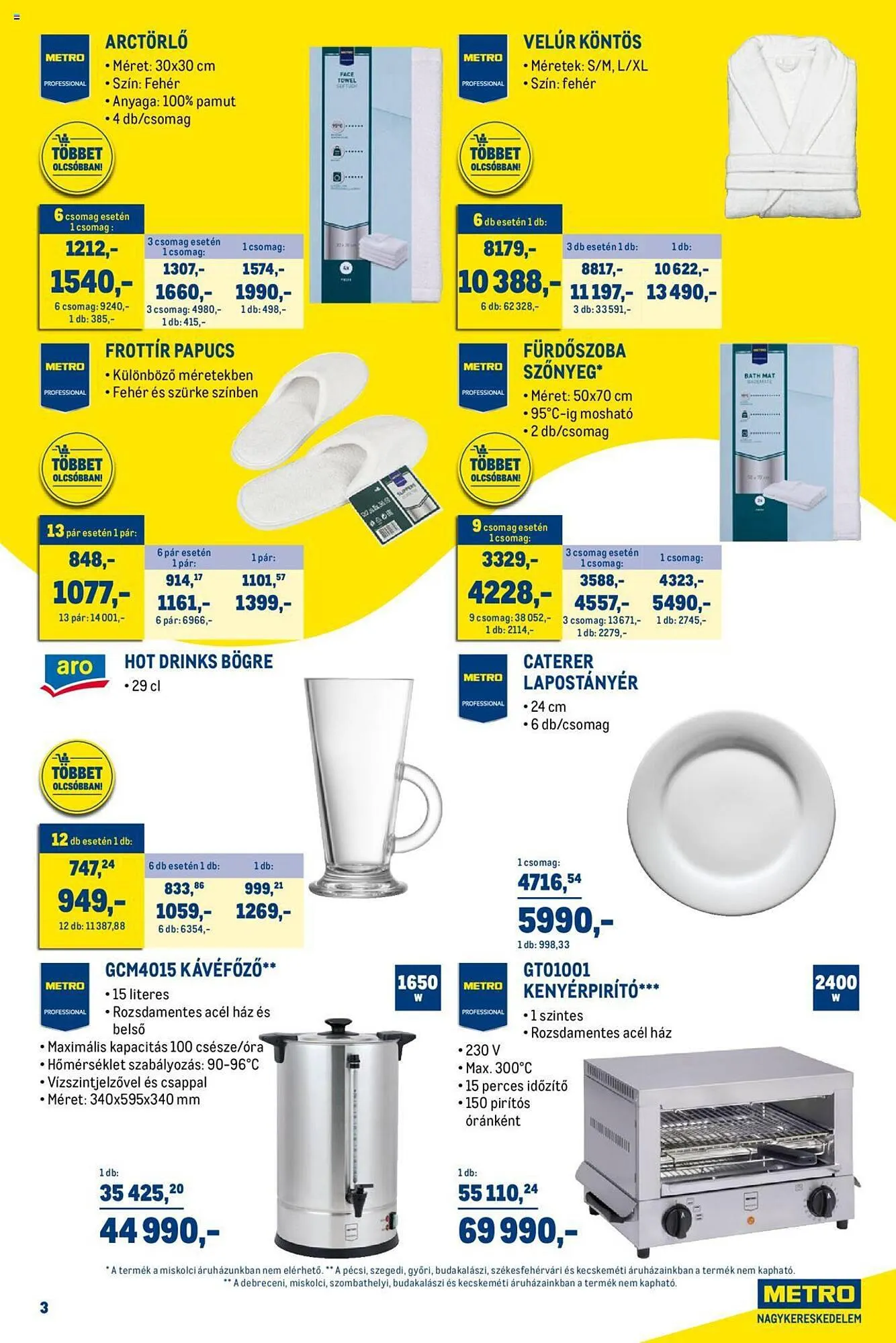 Katalógus Metro akciós újság szeptember 20.-tól október 17.-ig 2023. - Oldal 3