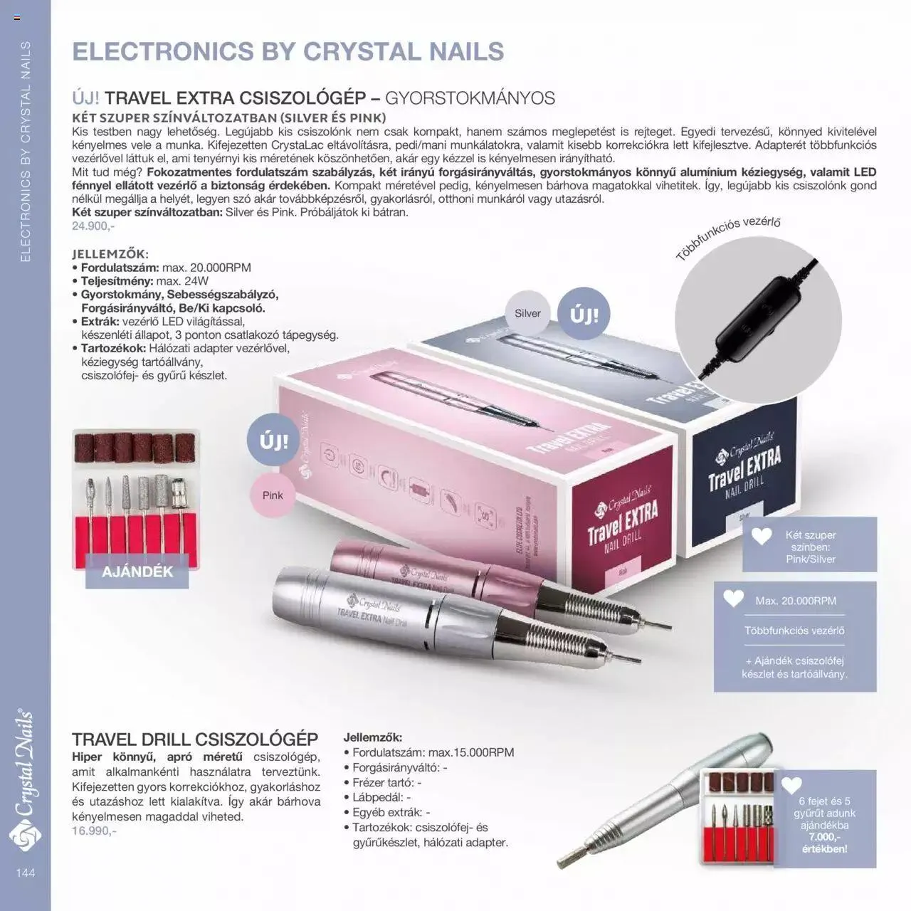 Katalógus Crystal Nails - Nagykatalógus 22/23 március 8.-tól december 31.-ig 2023. - Oldal 144