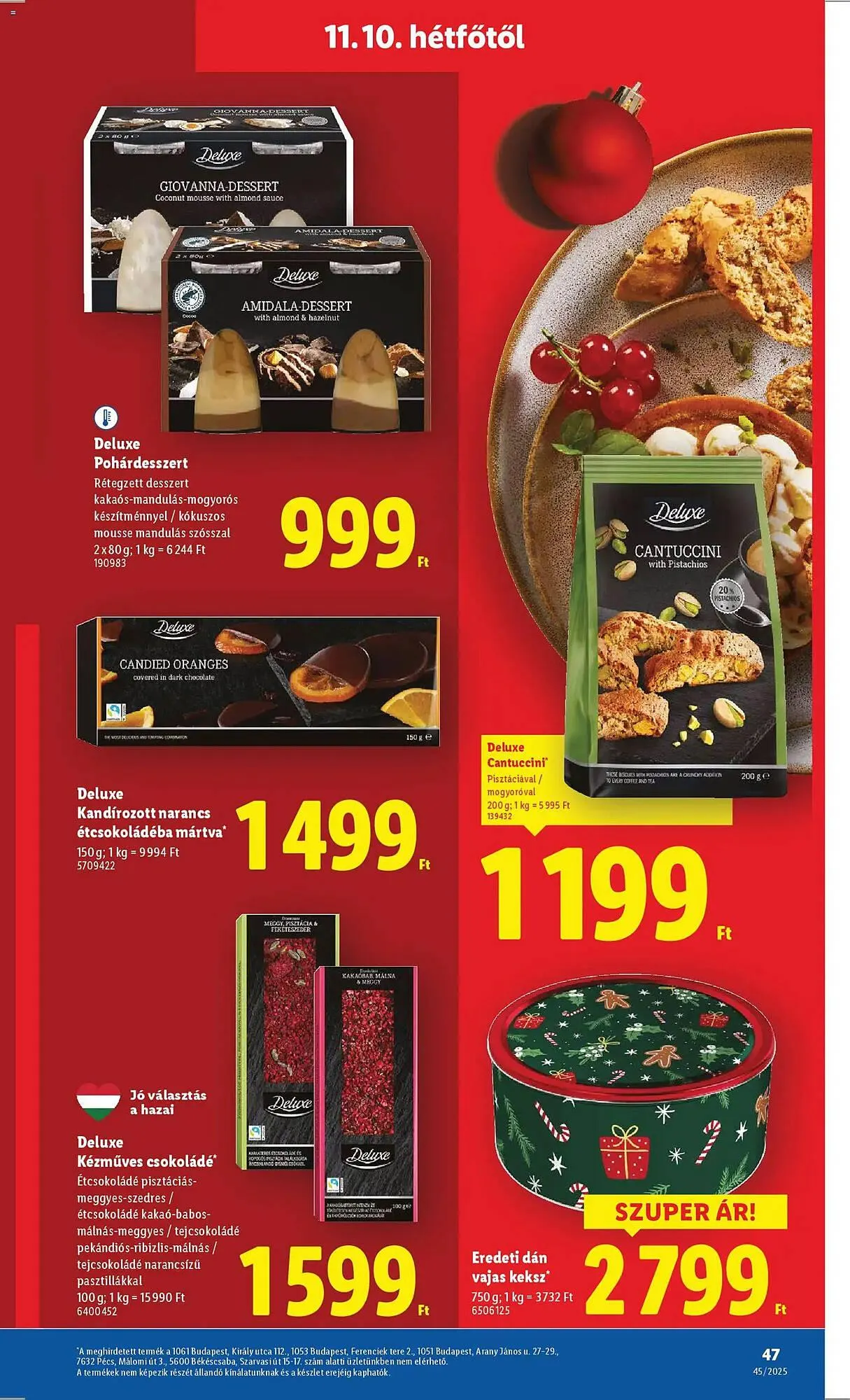 Katalógus Lidl akciós újság november 6.-tól november 12.-ig 2025. - Oldal 47
