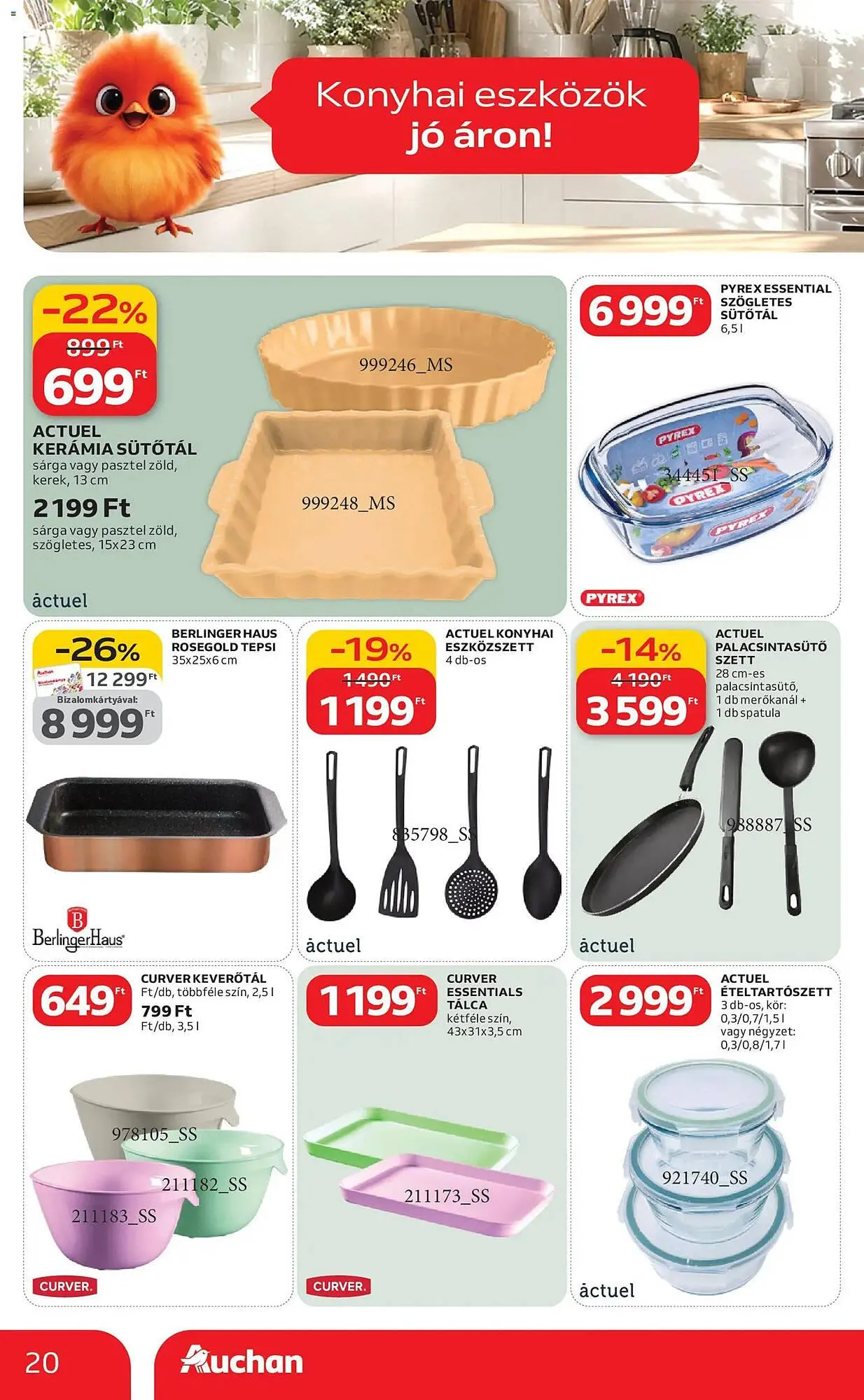 Katalógus Auchan akciós újság február 19.-tól április 4.-ig 2026. - Oldal 20
