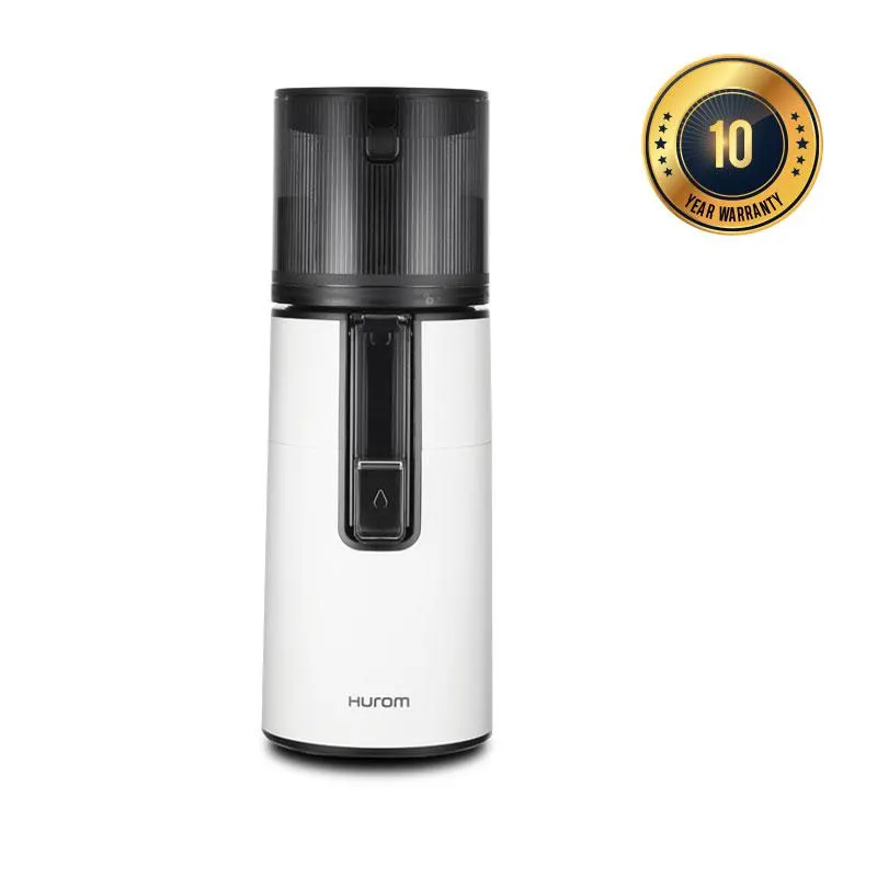 Hurom H400 Slow Juicer (FEHÉR) + Juice Biblia