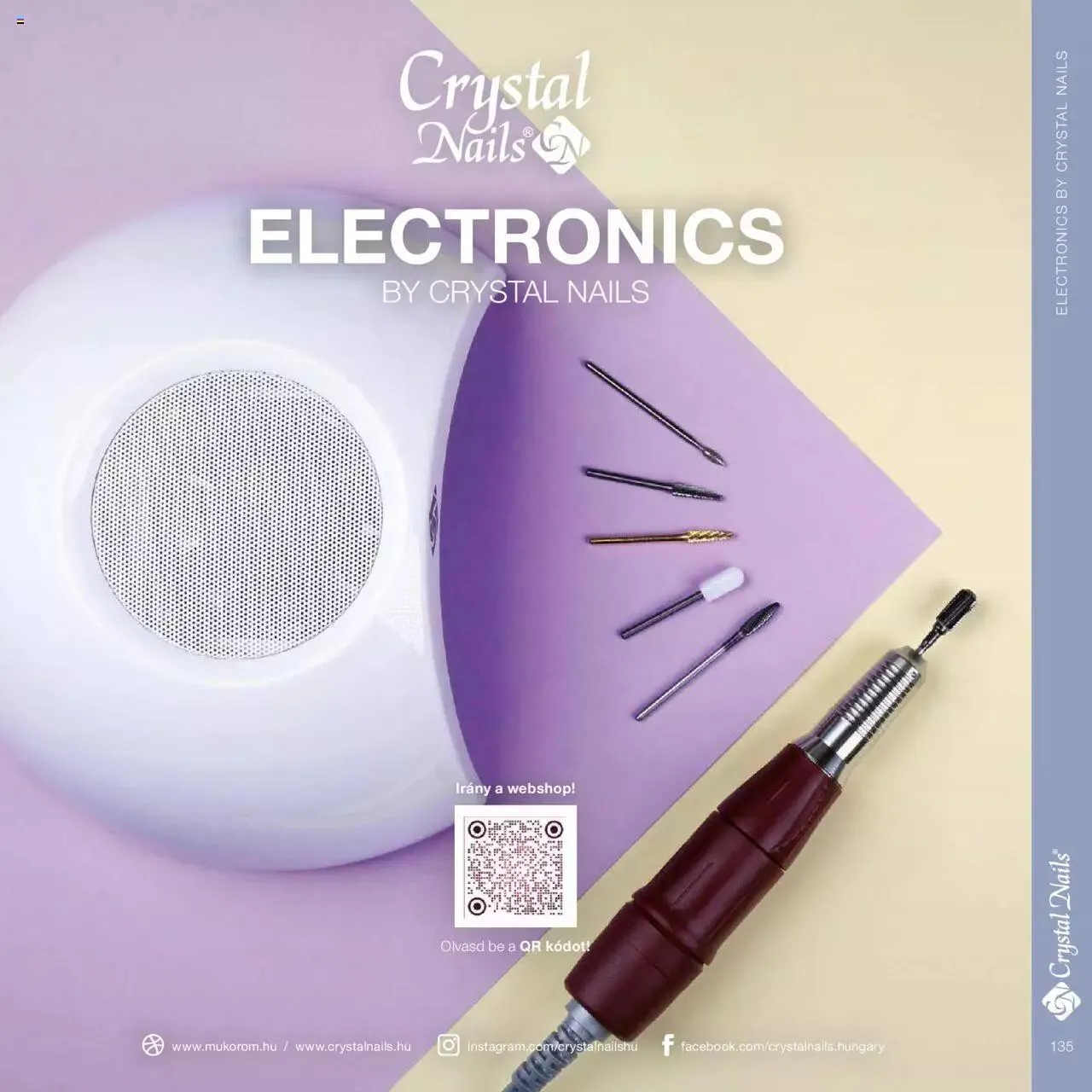 Katalógus Crystal Nails - Nagykatalógus 22/23 március 8.-tól december 31.-ig 2023. - Oldal 135