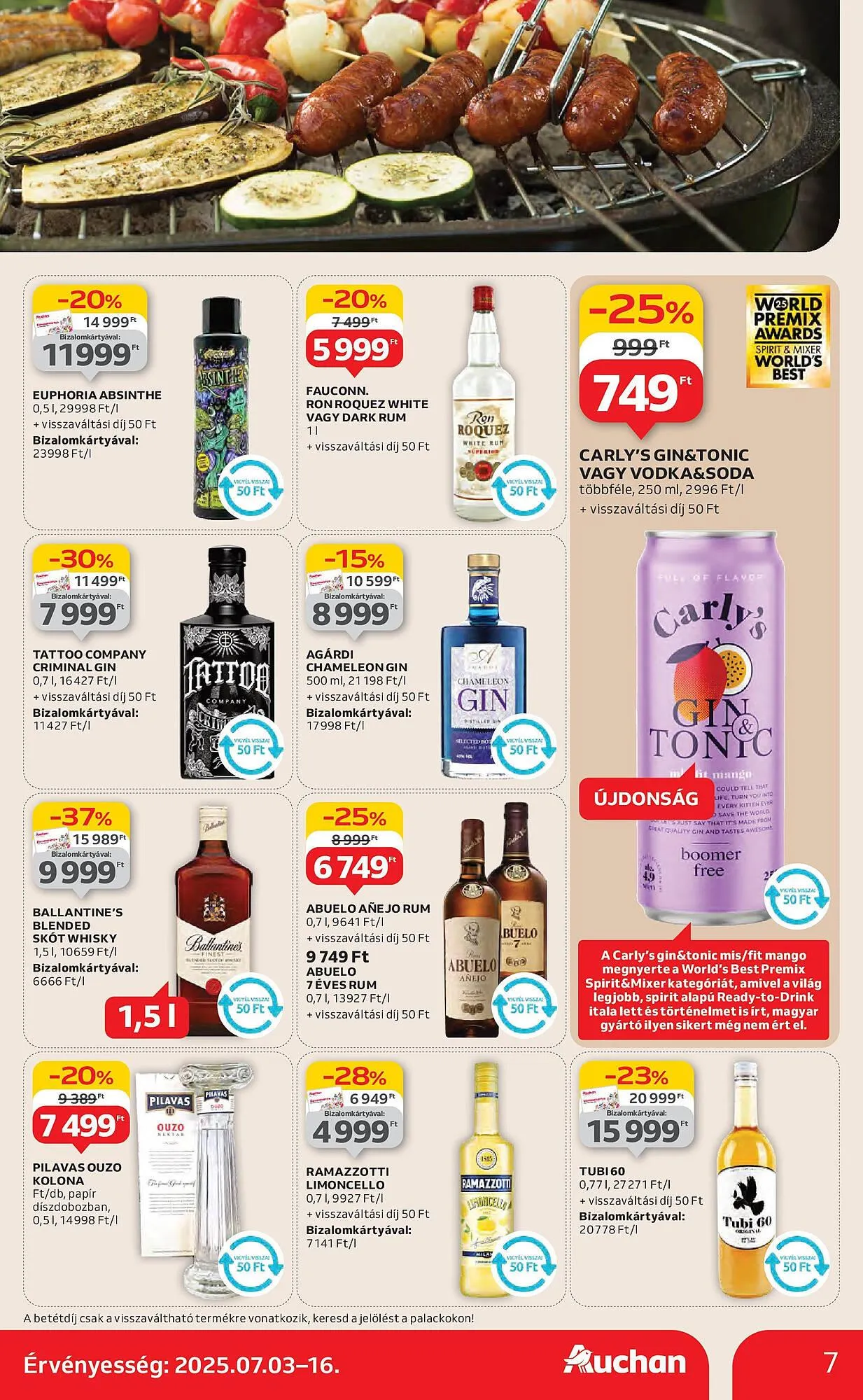 Katalógus Auchan akciós újság július 3.-tól július 9.-ig 2025. - Oldal 7