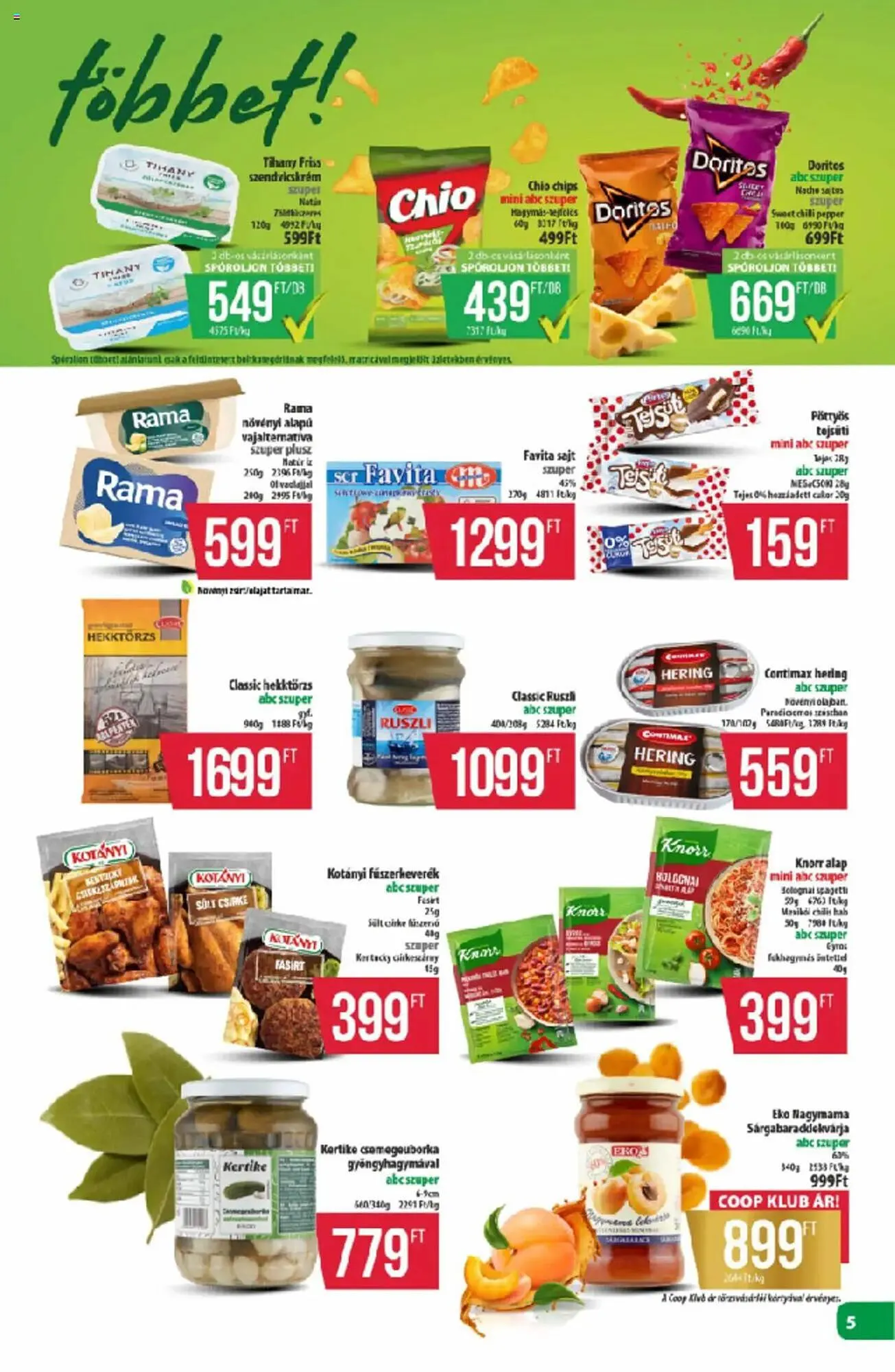 Katalógus Coop akciós újság március 13.-tól március 19.-ig 2025. - Oldal 5