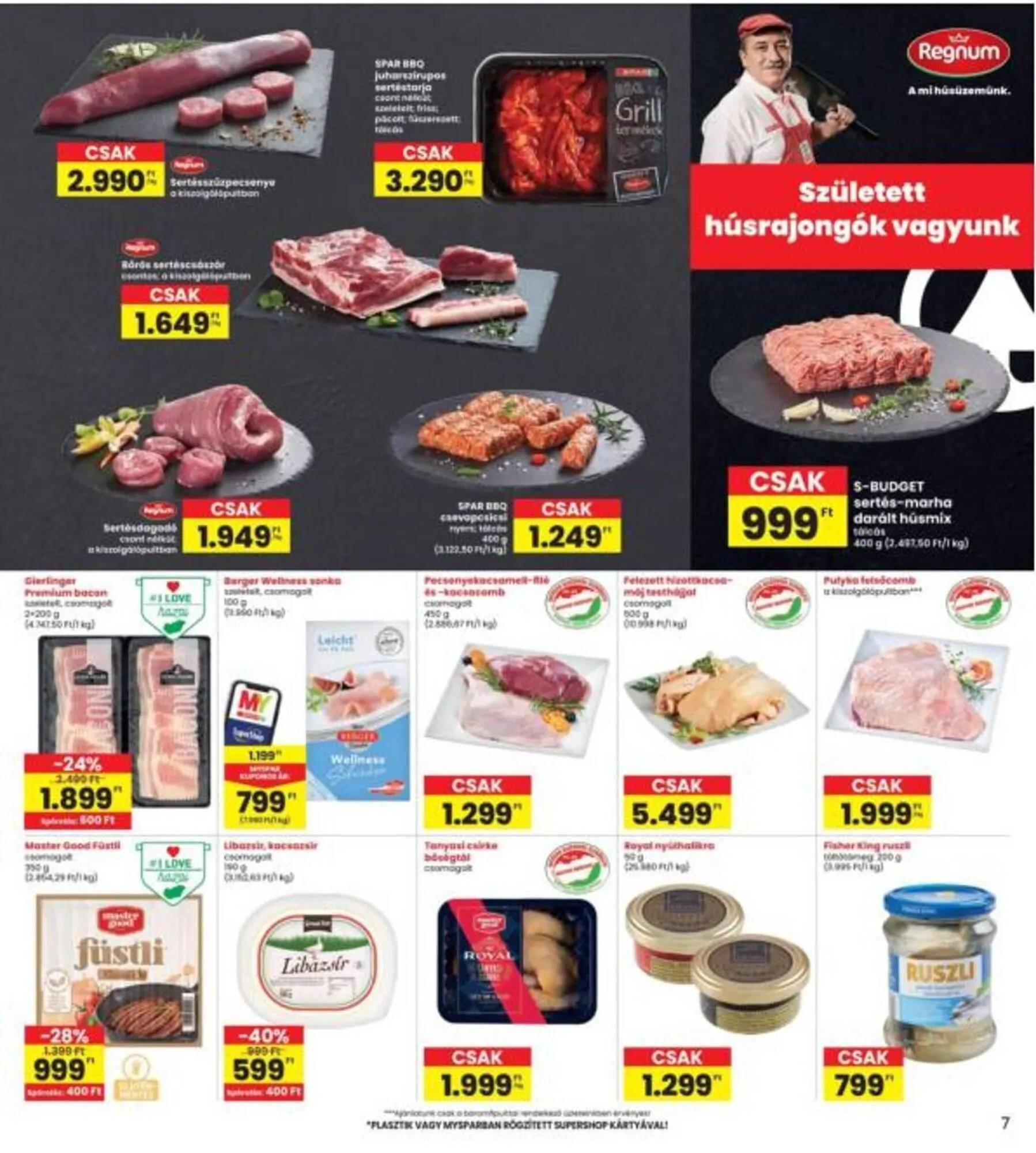 Katalógus Interspar akciós újság március 30.-tól április 9.-ig 2025. - Oldal 7