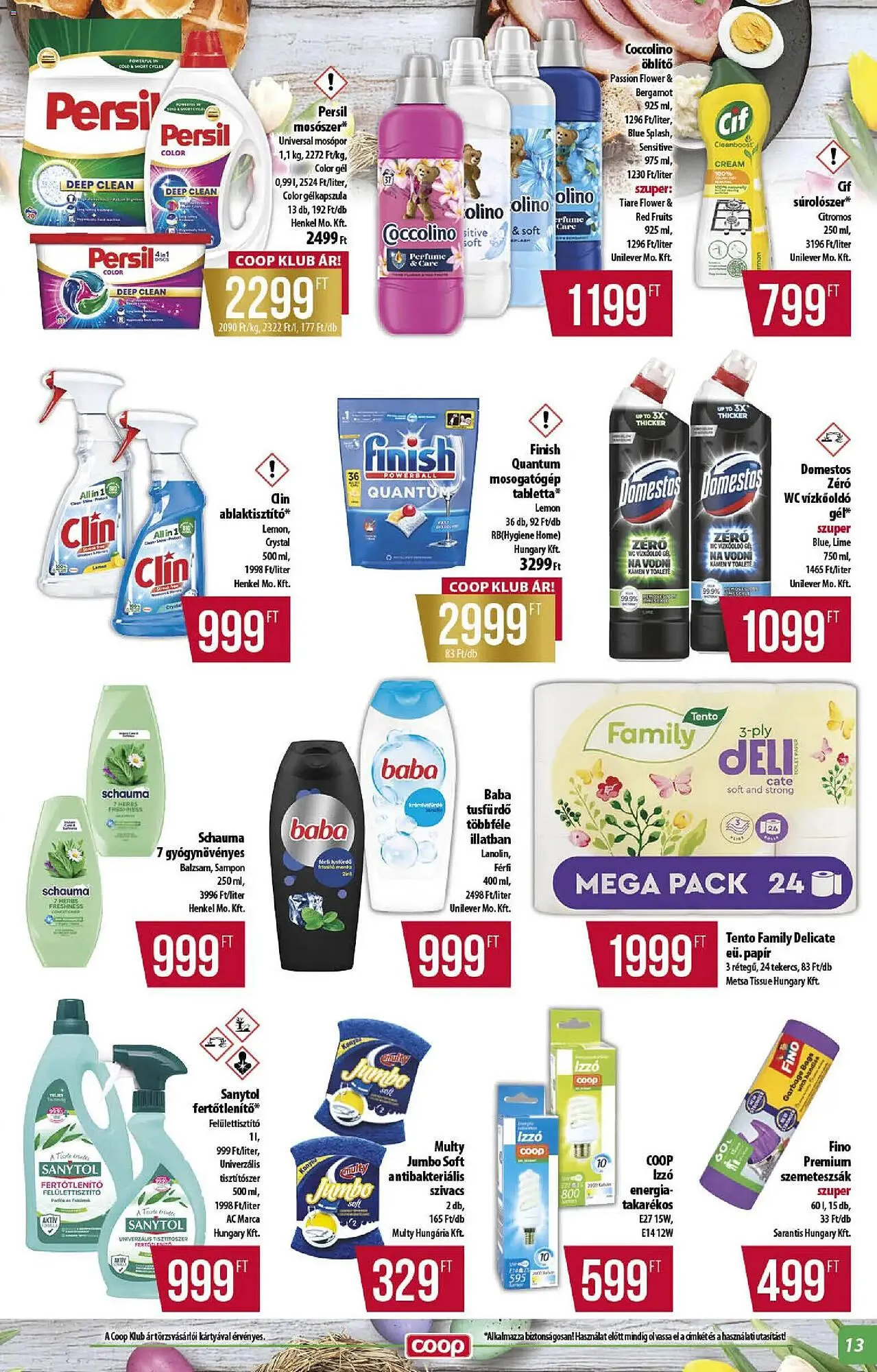 Katalógus Coop akciós újság március 26.-tól április 4.-ig 2026. - Oldal 13