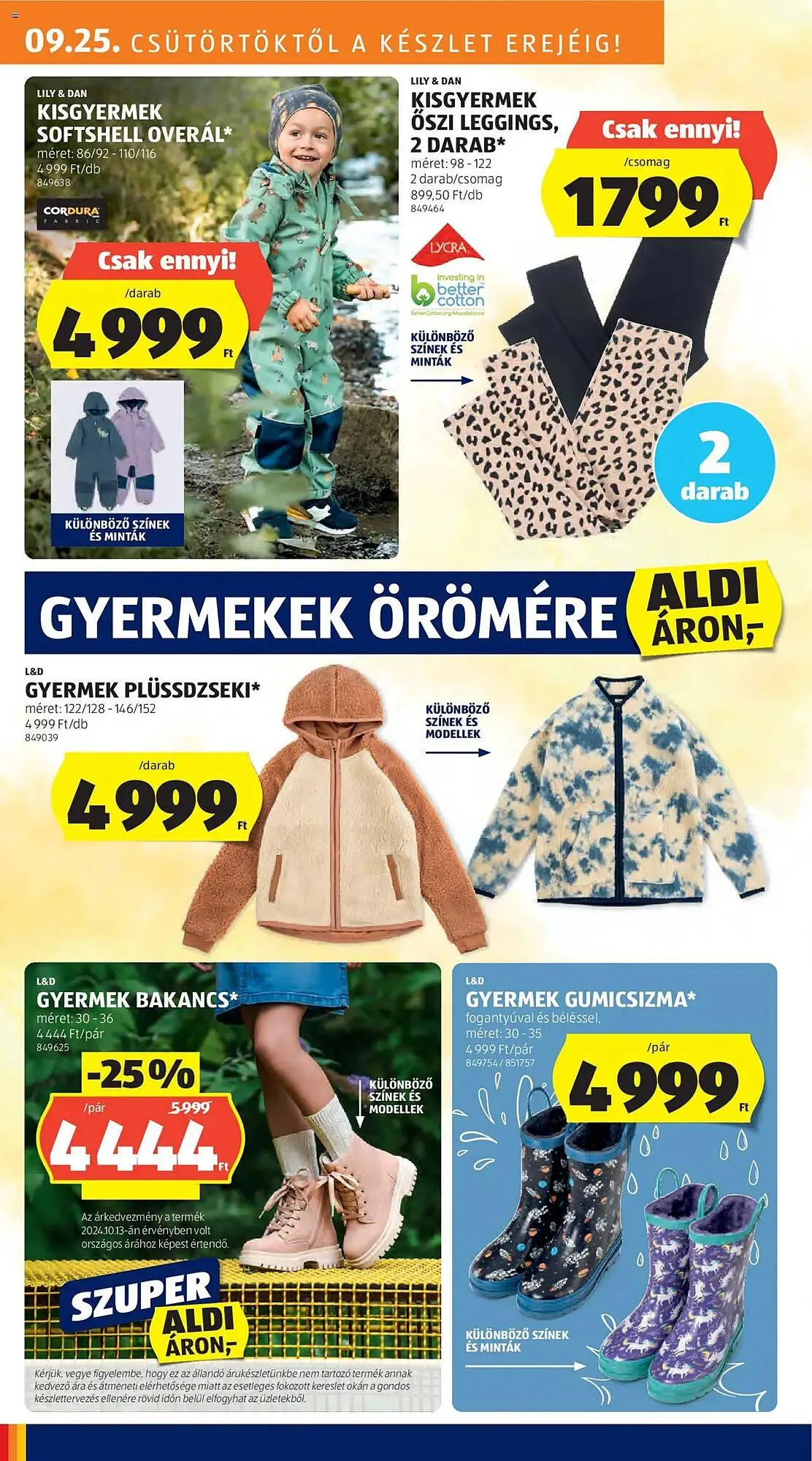 Katalógus ALDI akciós újság szeptember 25.-tól október 8.-ig 2025. - Oldal 2