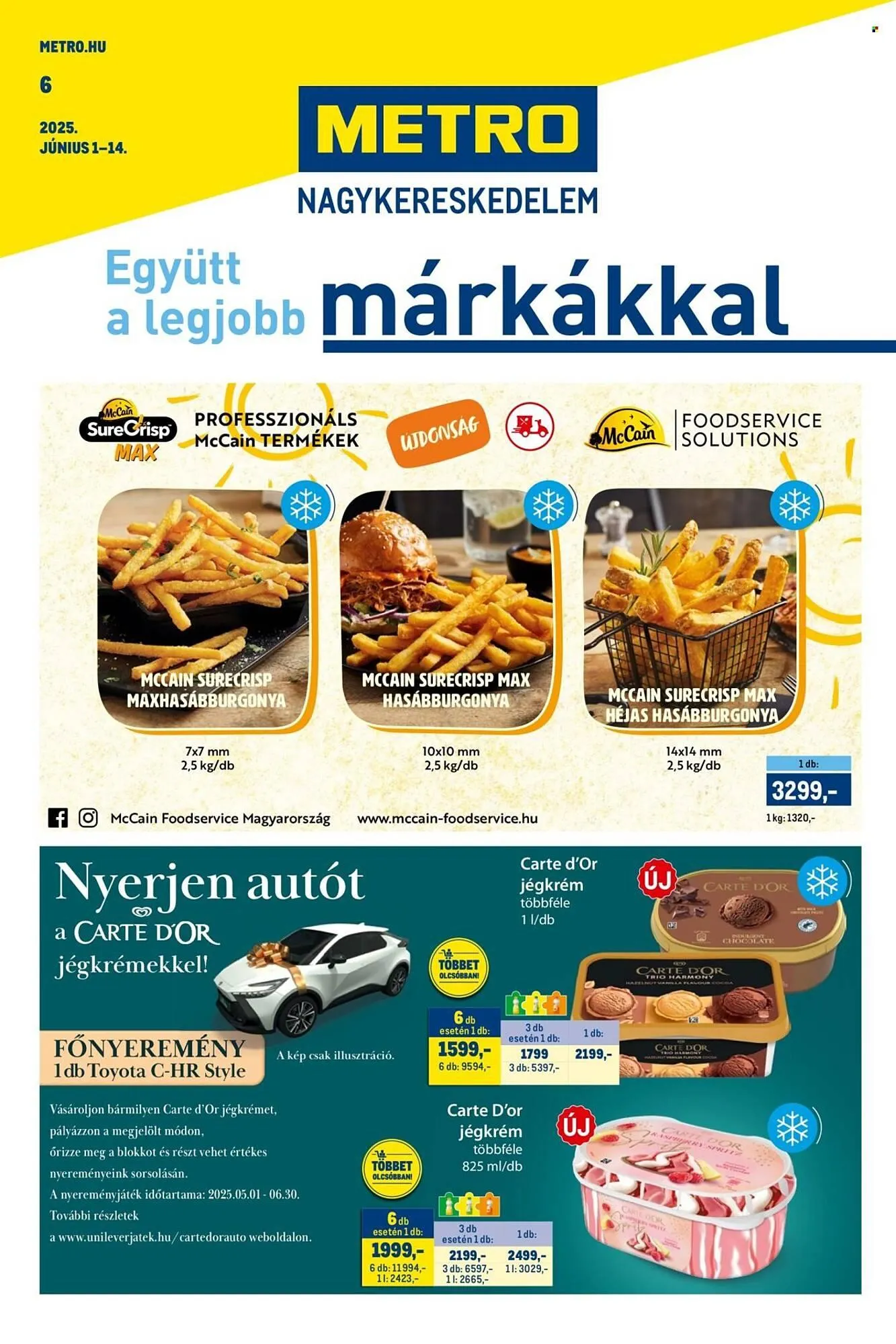 Katalógus Metro akciós újság június 1.-tól június 14.-ig 2025. - Oldal 1