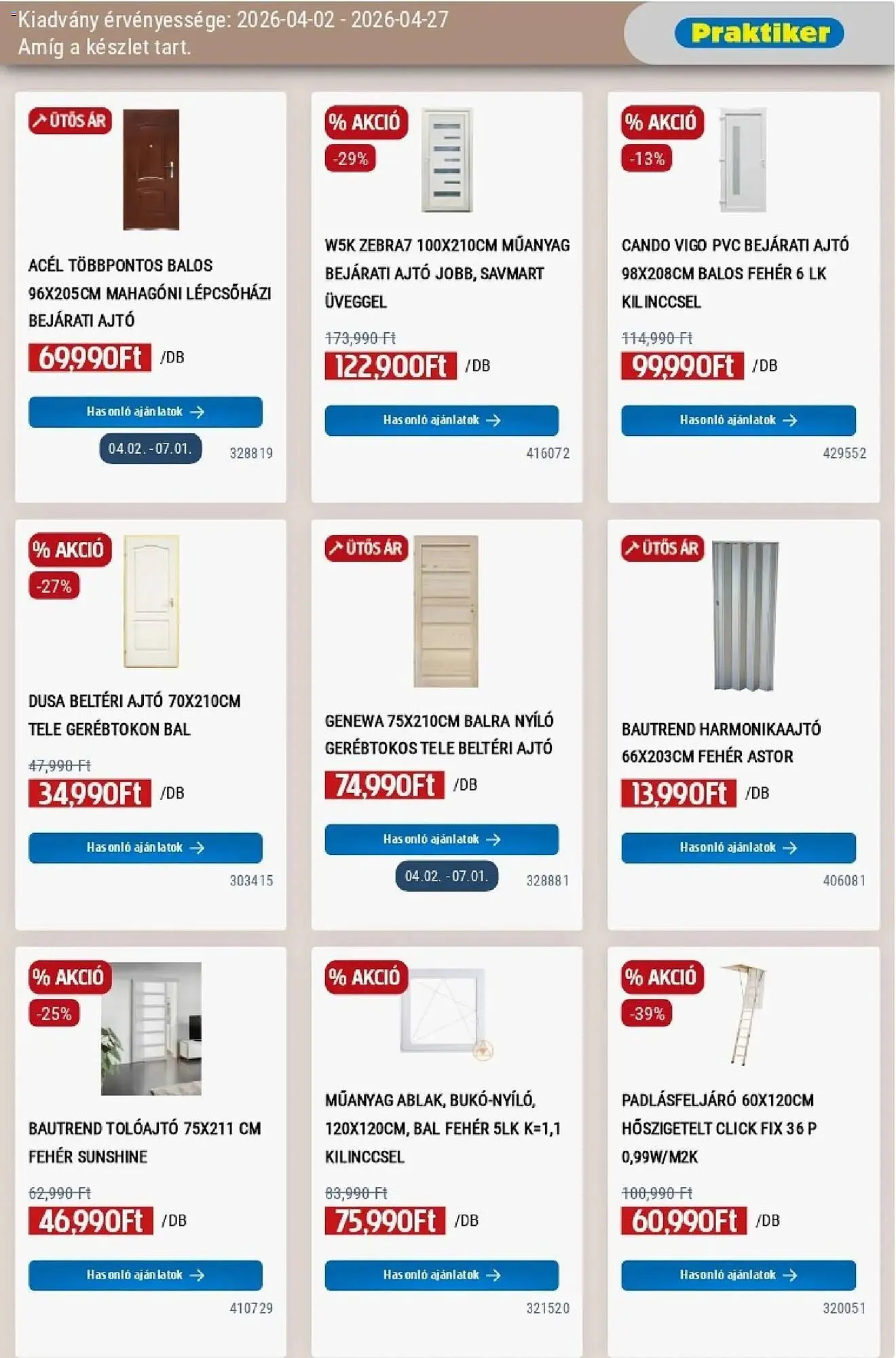 Katalógus Praktiker akciós újság április 2.-tól április 27.-ig 2026. - Oldal 23
