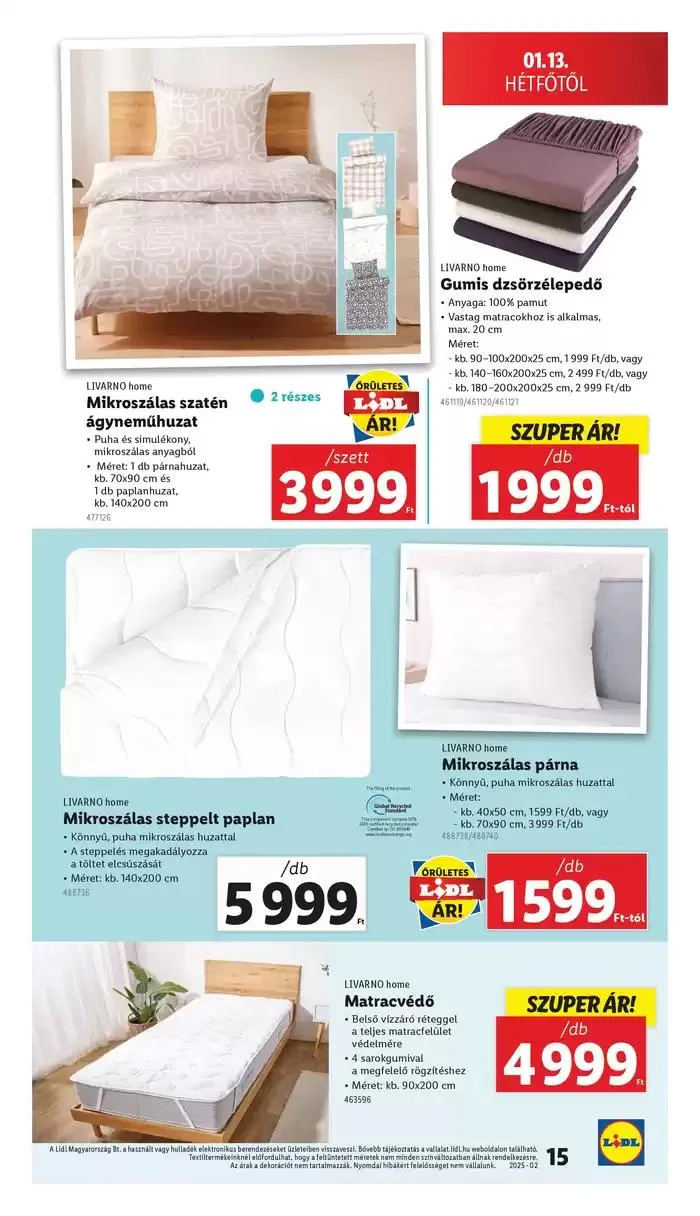 Katalógus Nonfood kínálatunk - 02. hét január 9.-tól január 15.-ig 2025. - Oldal 15