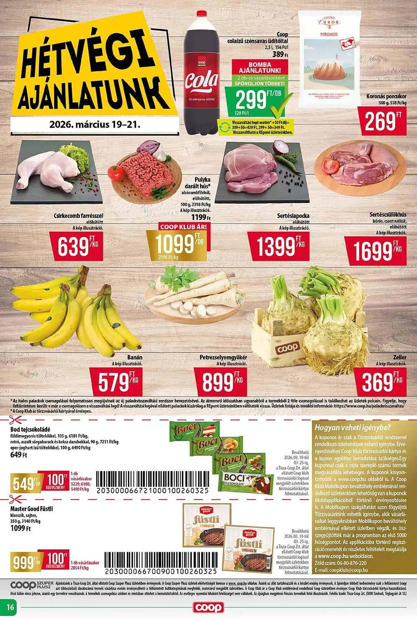 Katalógus Coop akciós újság március 19.-tól március 25.-ig 2026. - Oldal 16