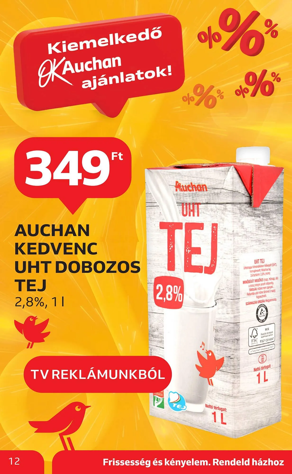 Katalógus Auchan akciós újság április 24.-tól április 30.-ig 2025. - Oldal 12