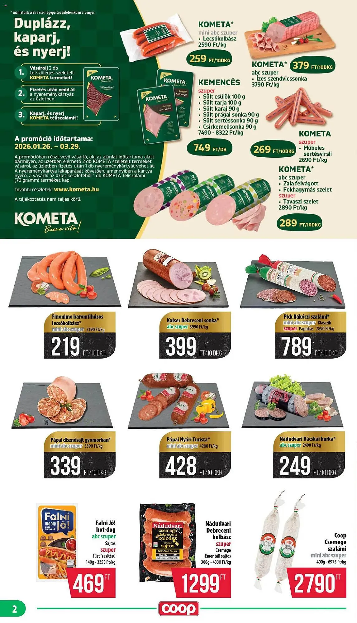 Katalógus Coop akciós újság március 19.-tól március 25.-ig 2026. - Oldal 2