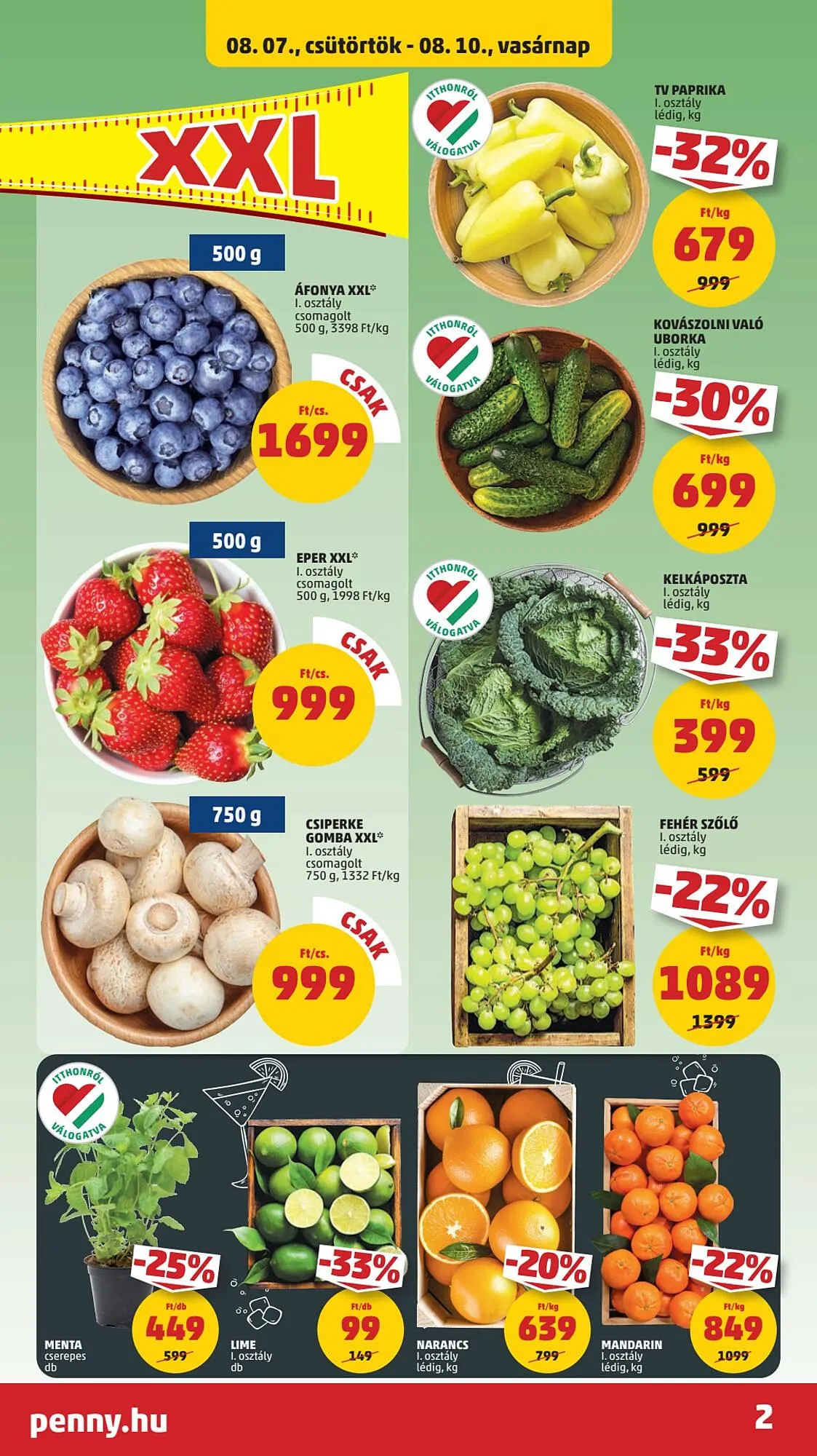 Katalógus PENNY akciós újság augusztus 7.-tól augusztus 13.-ig 2025. - Oldal 2