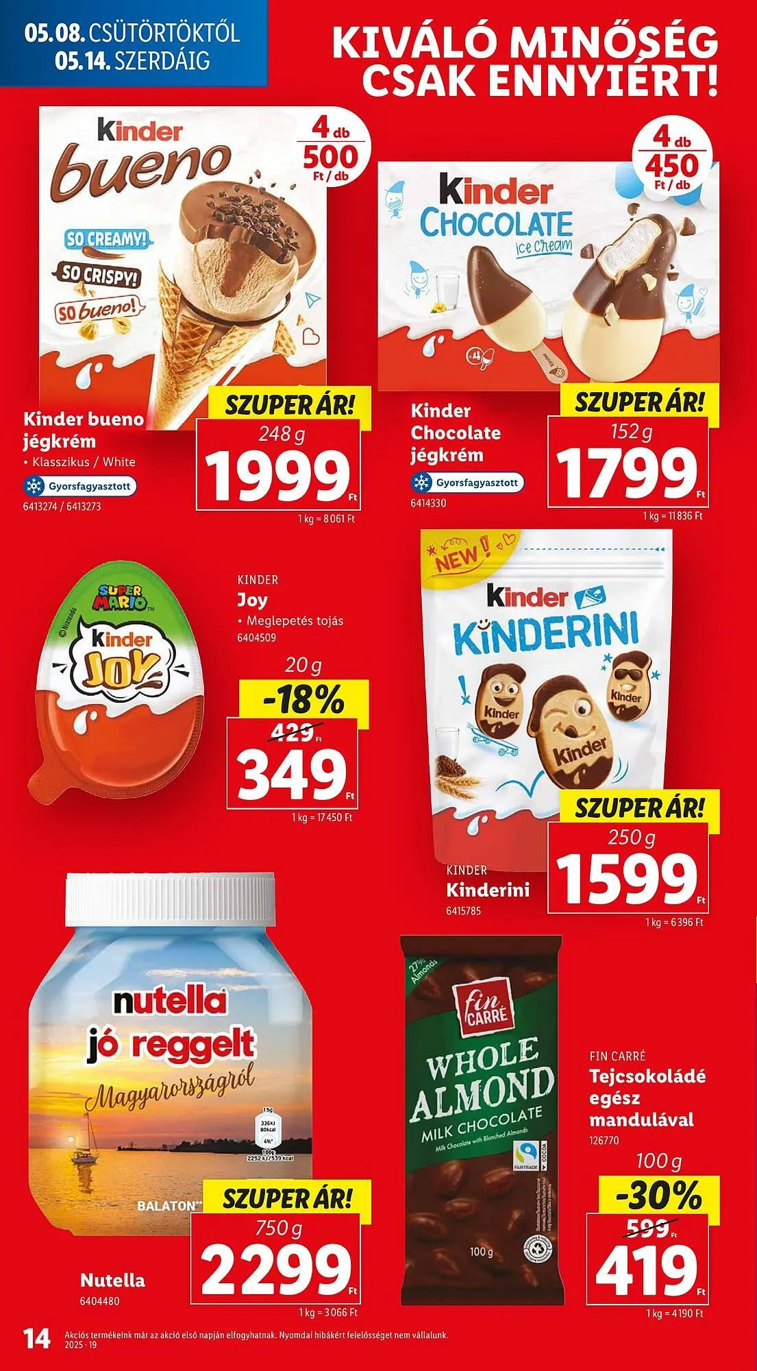 Katalógus Lidl akciós újság május 8.-tól május 14.-ig 2025. - Oldal 12