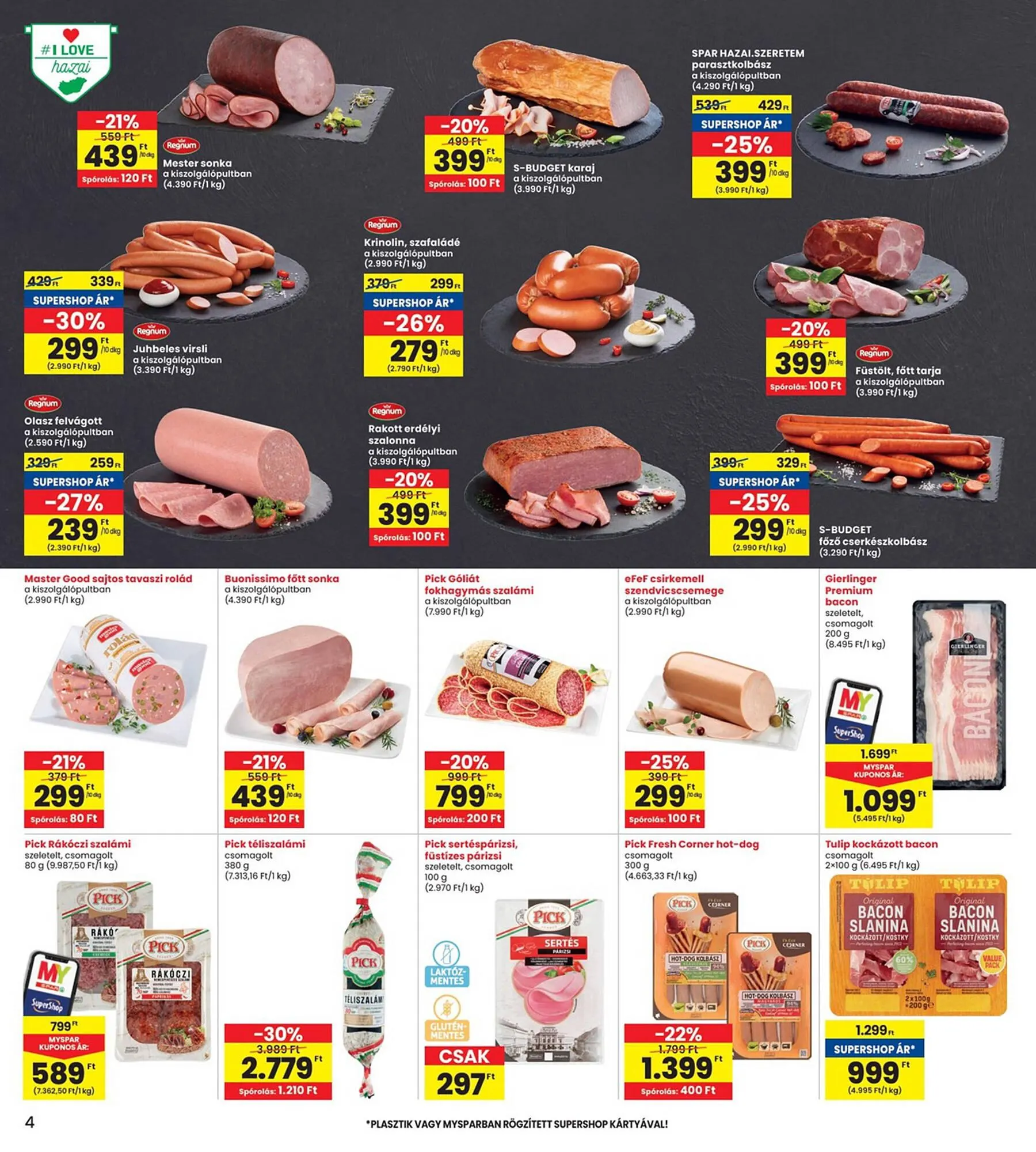 Katalógus Interspar akciós újság július 10.-tól július 16.-ig 2025. - Oldal 4