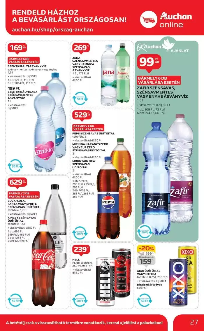 Katalógus Catalog Auchan január 6.-tól január 15.-ig 2025. - Oldal 27