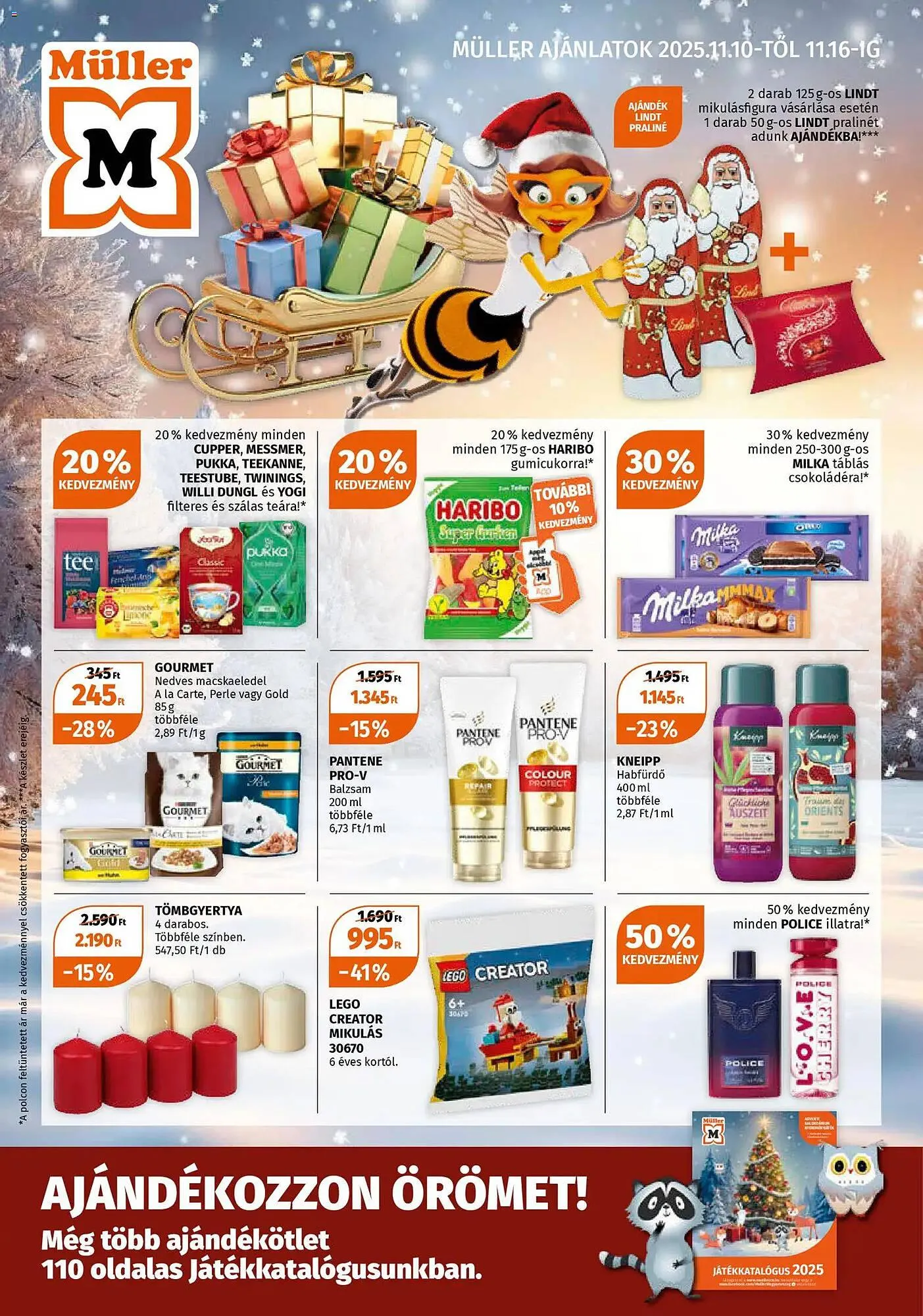 Müller akciós újság - 1