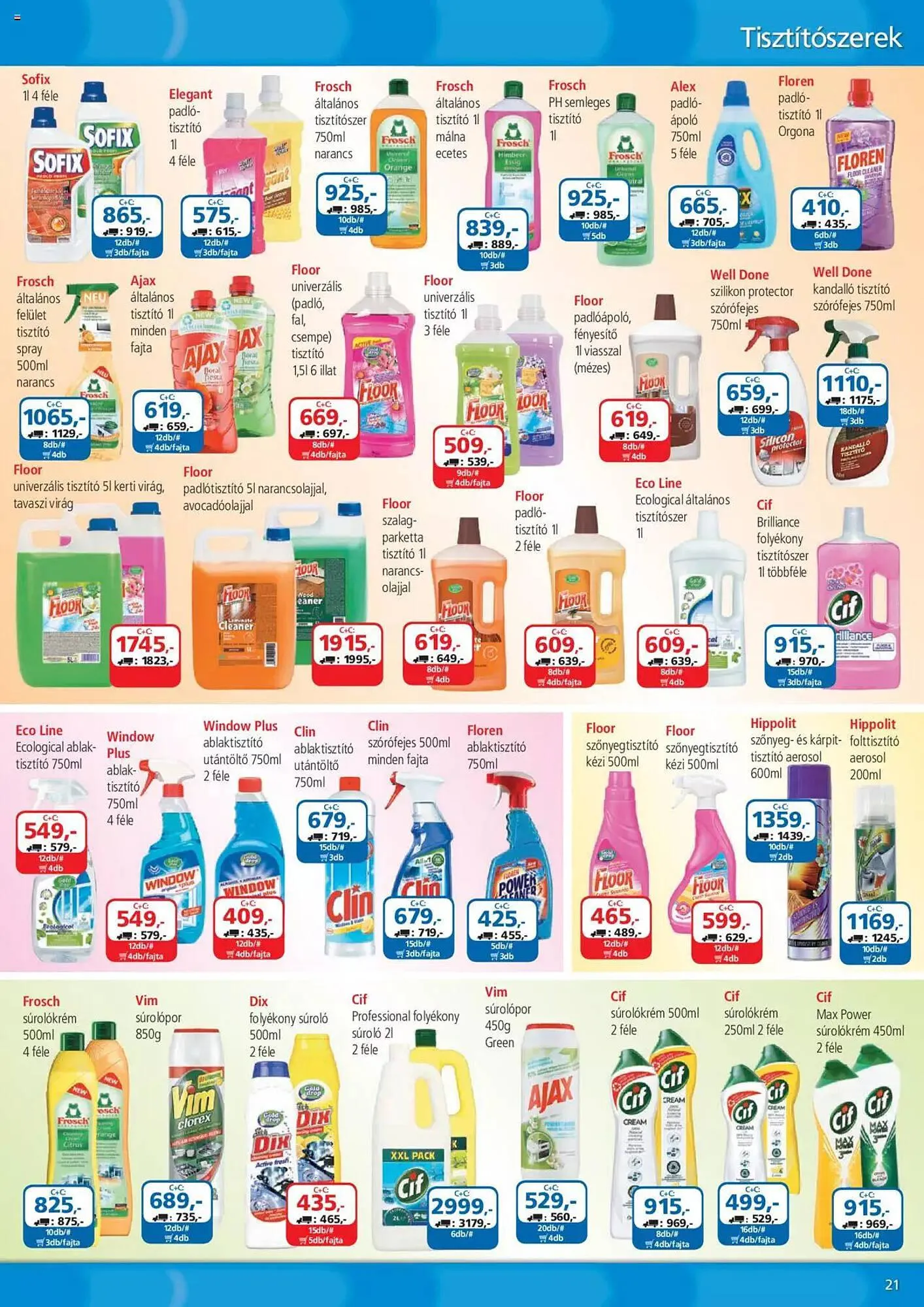 Katalógus ÁRKLUB akciós újság szeptember 1.-tól szeptember 30.-ig 2023. - Oldal 21