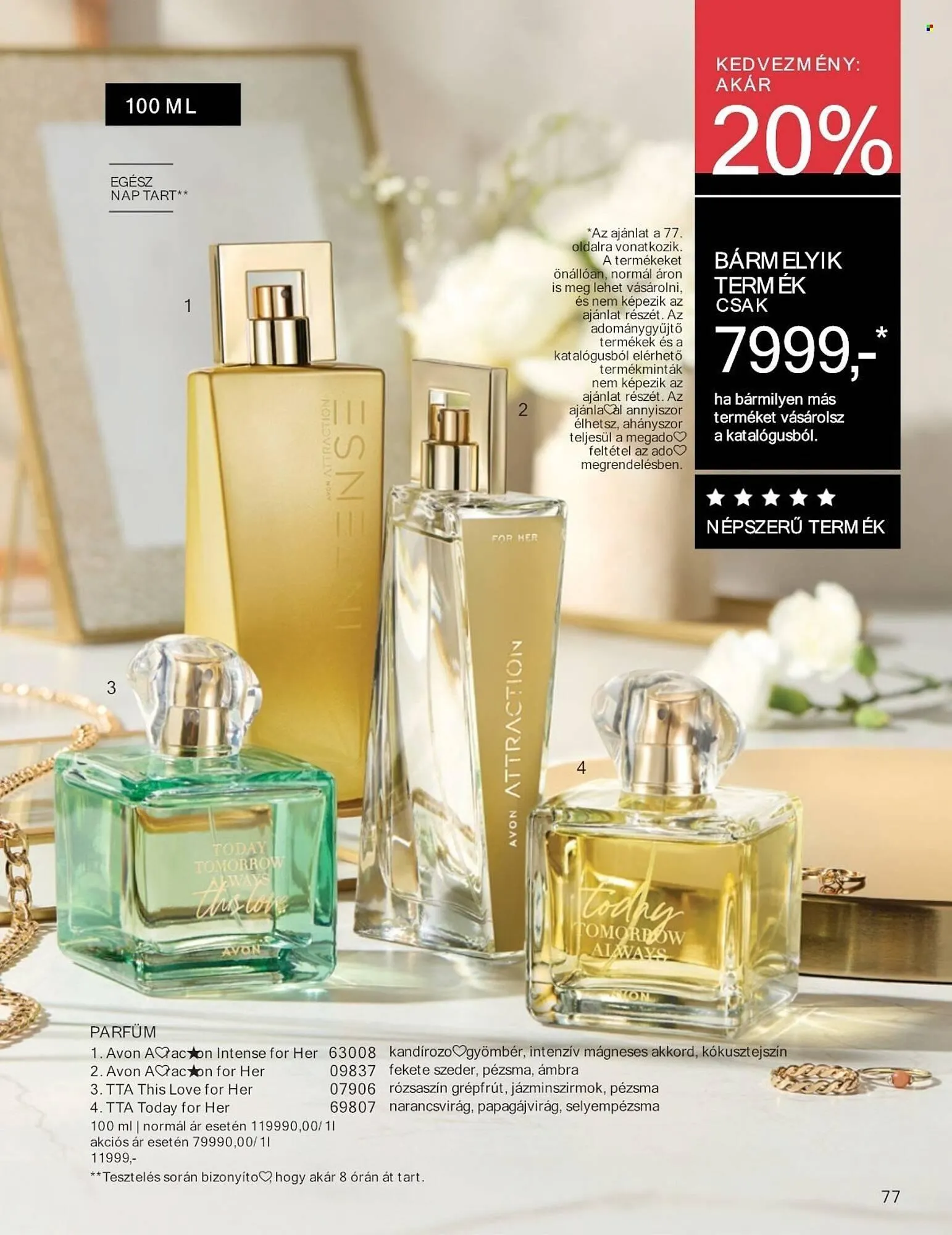 Katalógus AVON akciós újság július 1.-tól július 31.-ig 2025. - Oldal 77