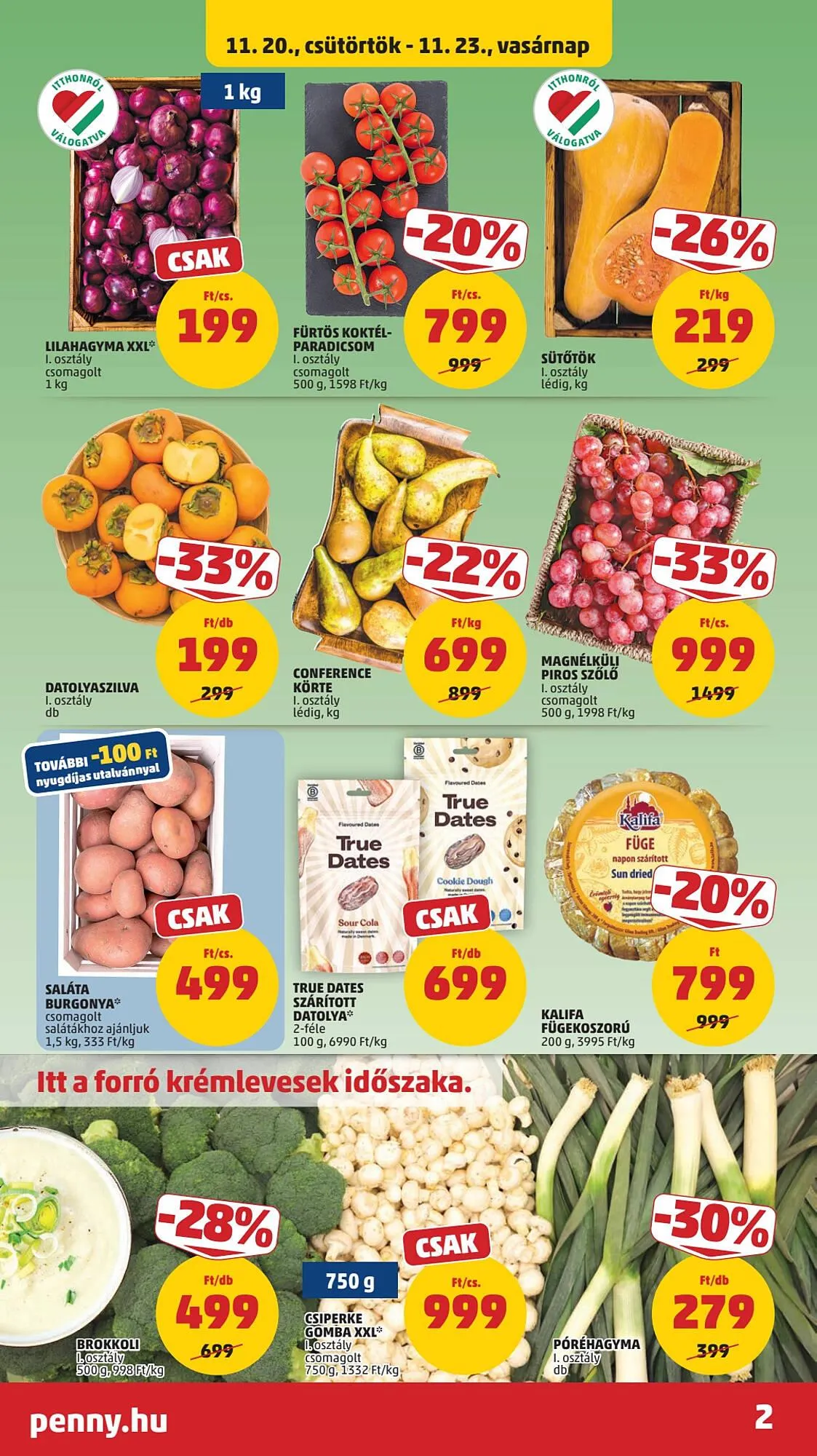Katalógus PENNY akciós újság november 20.-tól november 26.-ig 2025. - Oldal 2