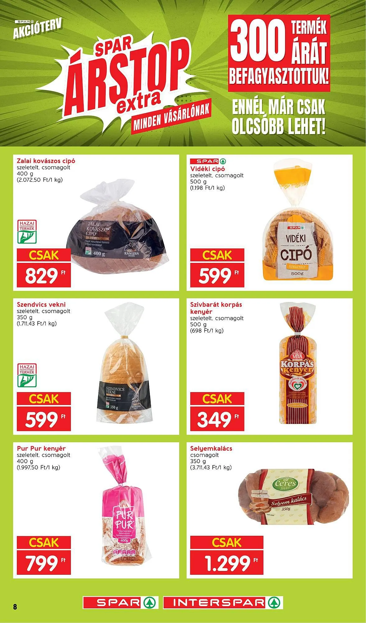 Katalógus Interspar akciós újság október 1.-tól december 31.-ig 2023. - Oldal 8
