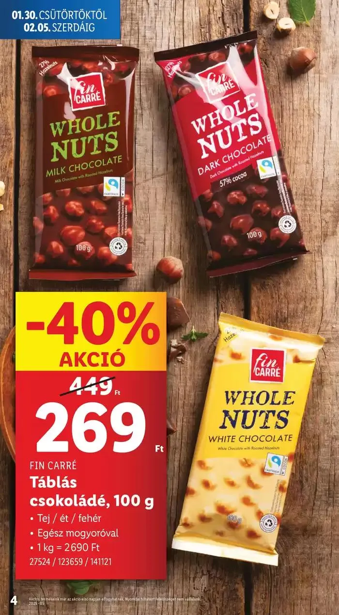 Katalógus Akciós újság – 05. hét január 30.-tól február 5.-ig 2025. - Oldal 4