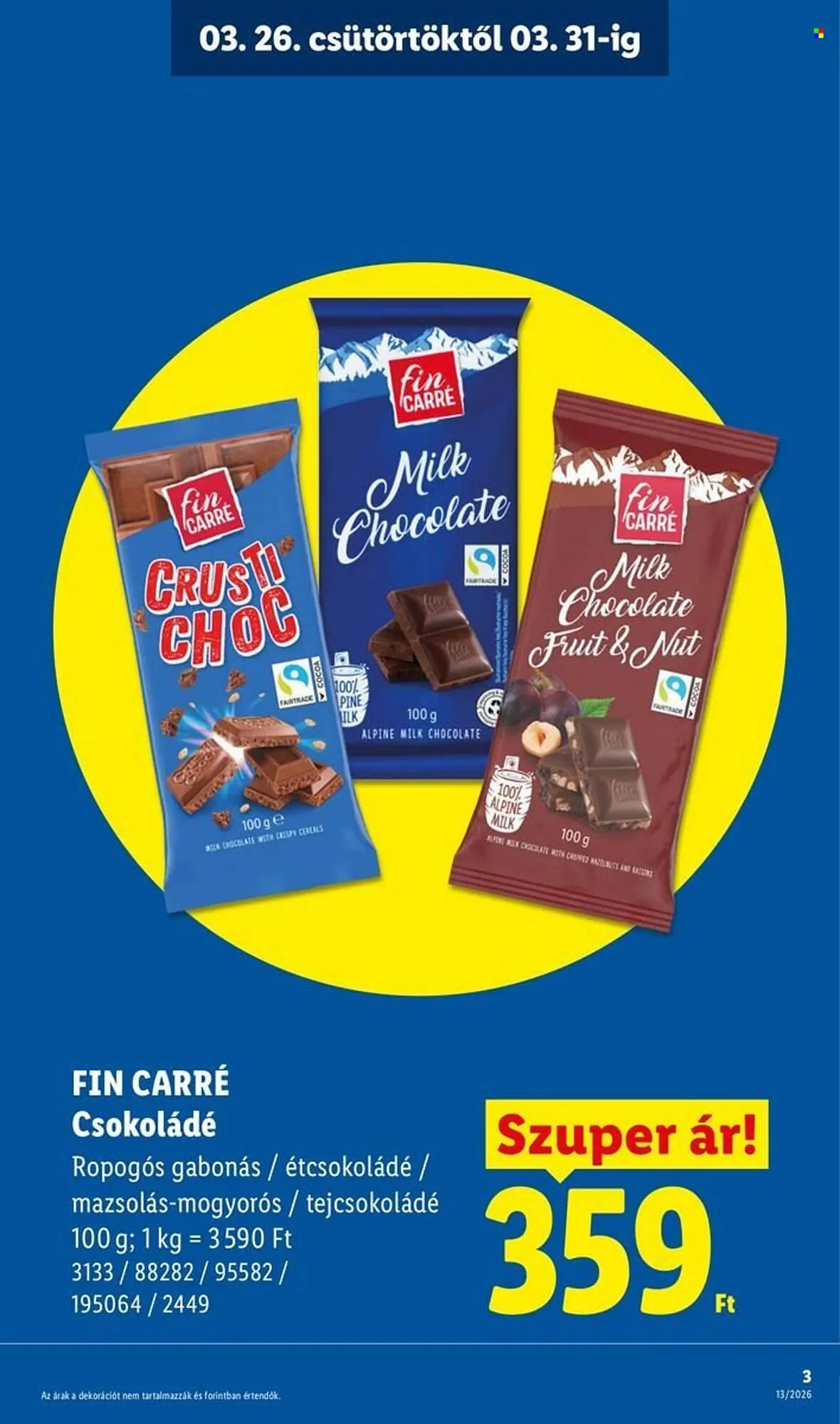 Katalógus Lidl akciós újság március 26.-tól április 1.-ig 2026. - Oldal 3