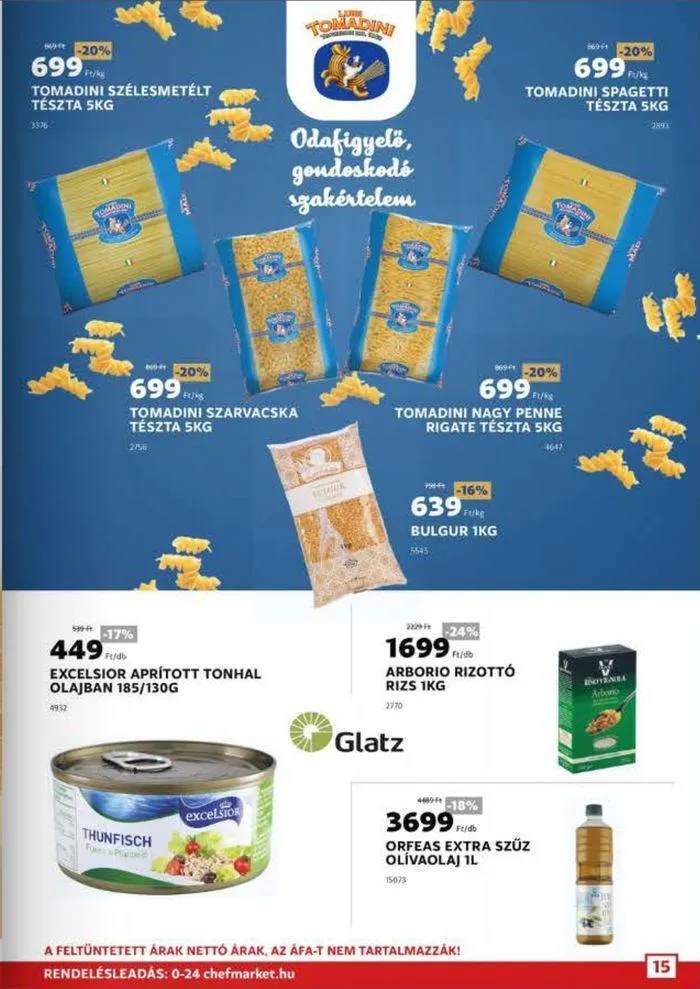 Katalógus Chef Market Magazin augusztus 1.-tól augusztus 31.-ig 2024. - Oldal 15