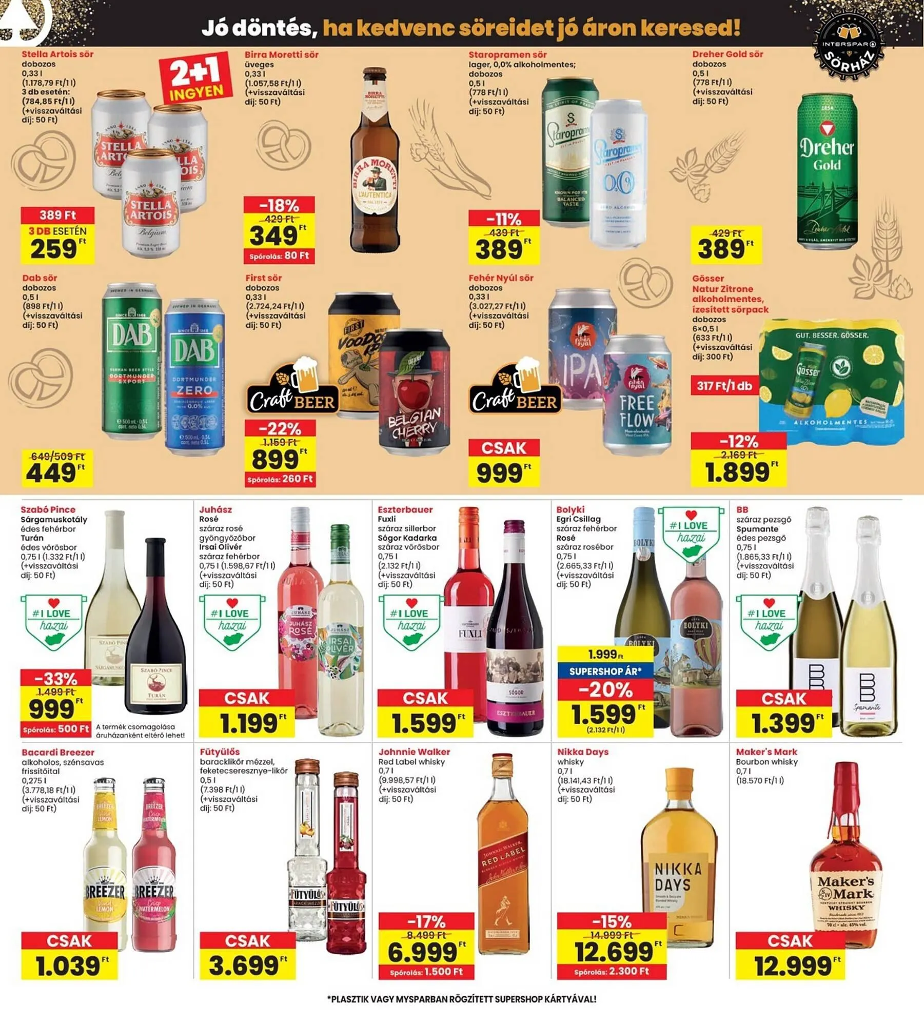 Katalógus Interspar akciós újság március 19.-tól március 25.-ig 2026. - Oldal 23