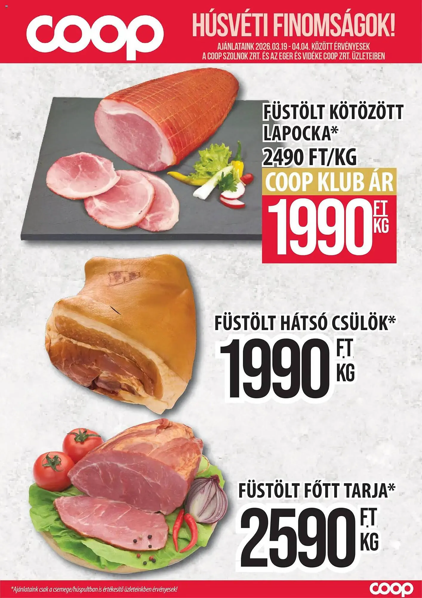 Katalógus Coop akciós újság március 19.-tól április 4.-ig 2026. - Oldal 1