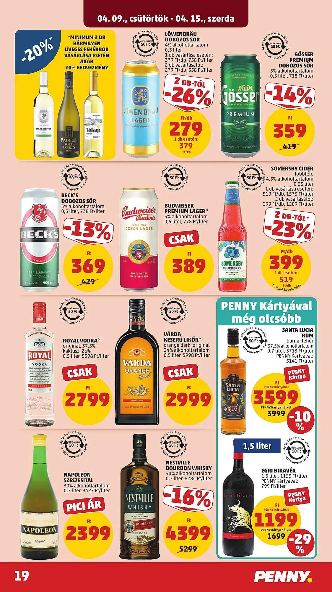 Katalógus PENNY akciós újság április 9.-tól április 15.-ig 2026. - Oldal 23